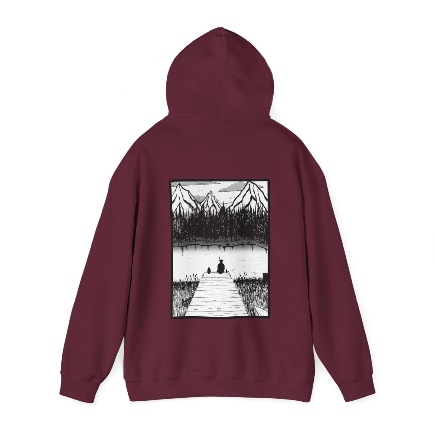 Sun & Storm : Classic Still Water Blend Hooded Sweatshirt