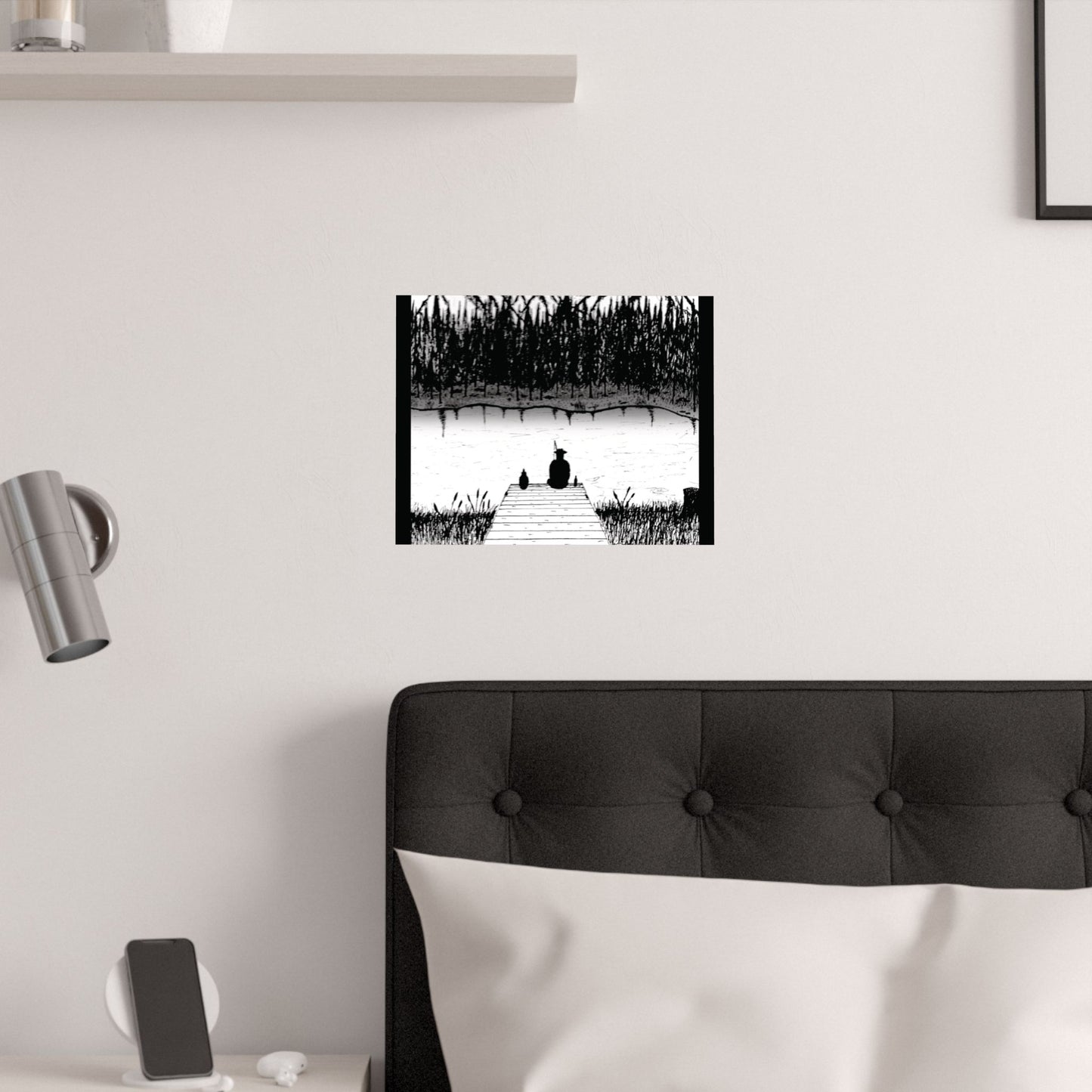 Sun & Storm: Still Waters Satin Poster
