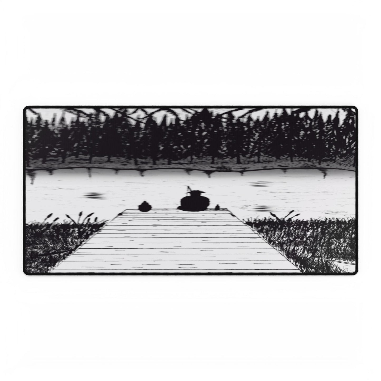Sun & Storm: Dockside Focus Desk Mat, 31.5" x 15.5"