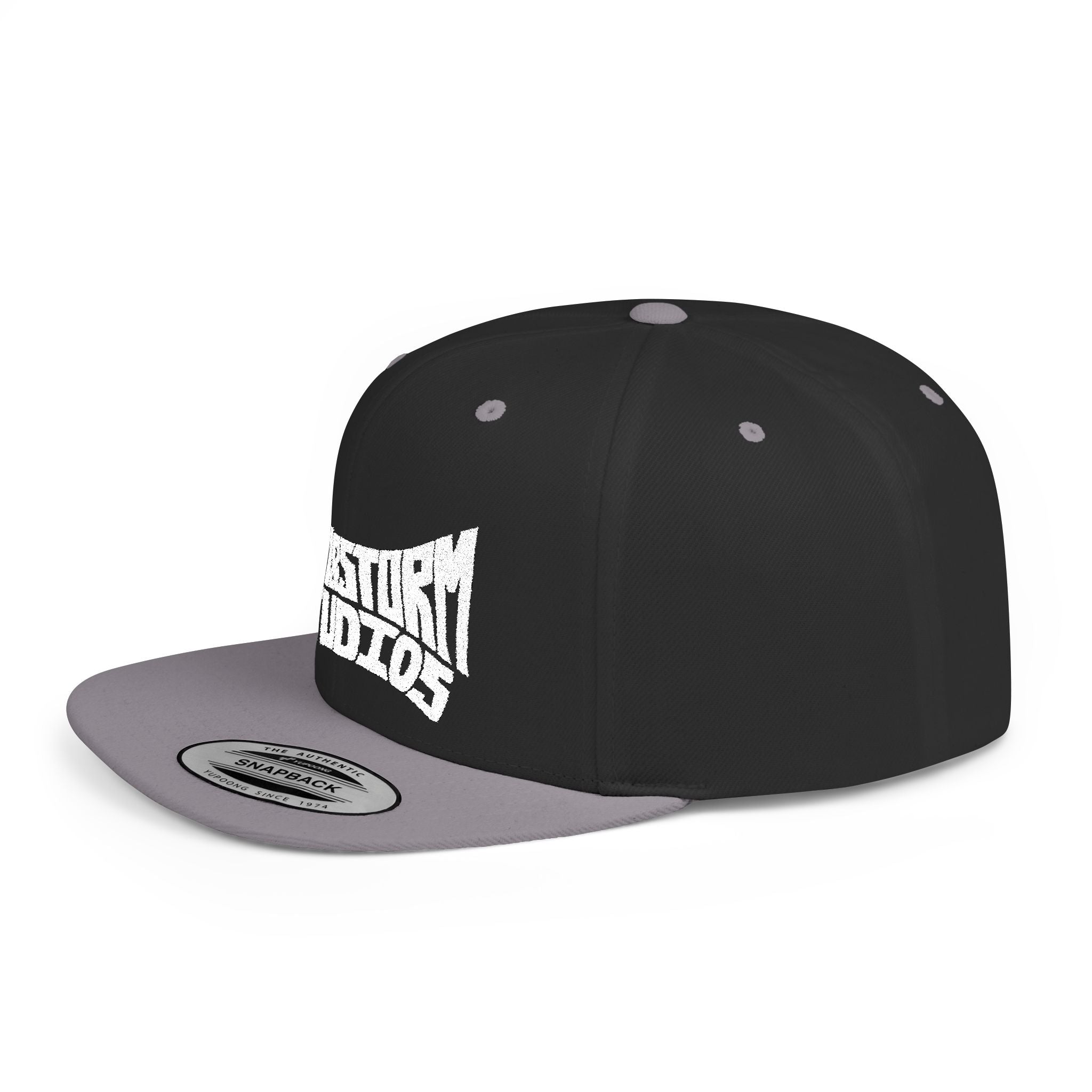Flat Bill Snapback Alternate White