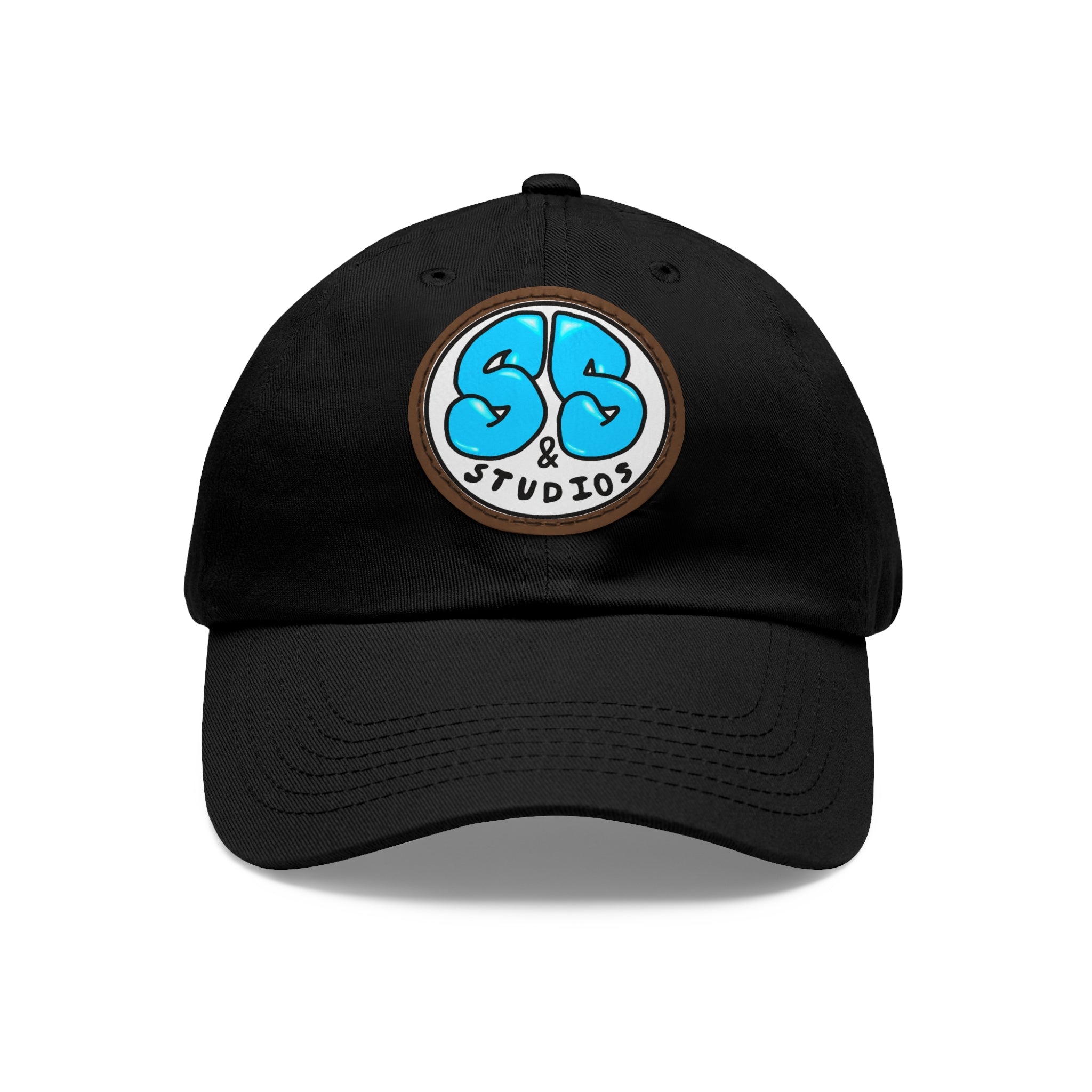 Leather Patch Logo Dad Hat