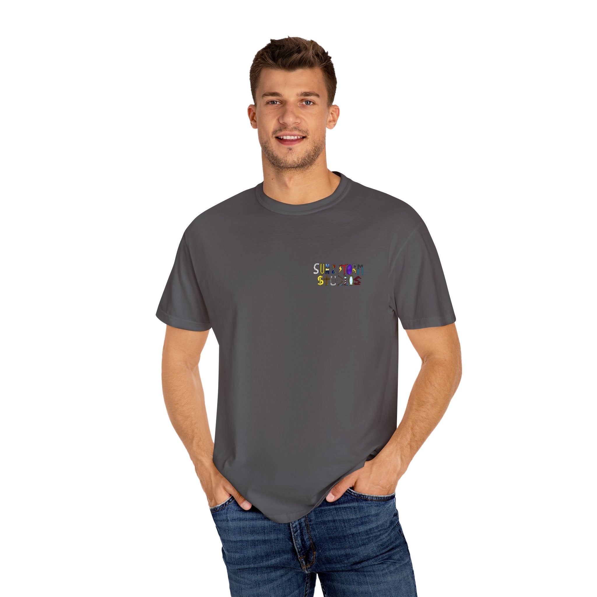 Small Logo Tee (Still Waters Graphic on Back)