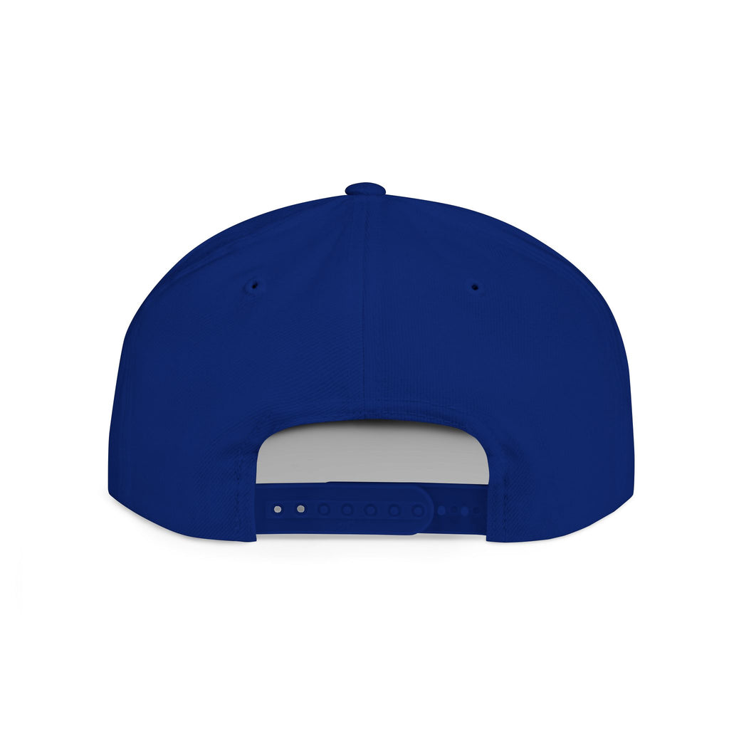 Flat Bill Snapback Alternate White
