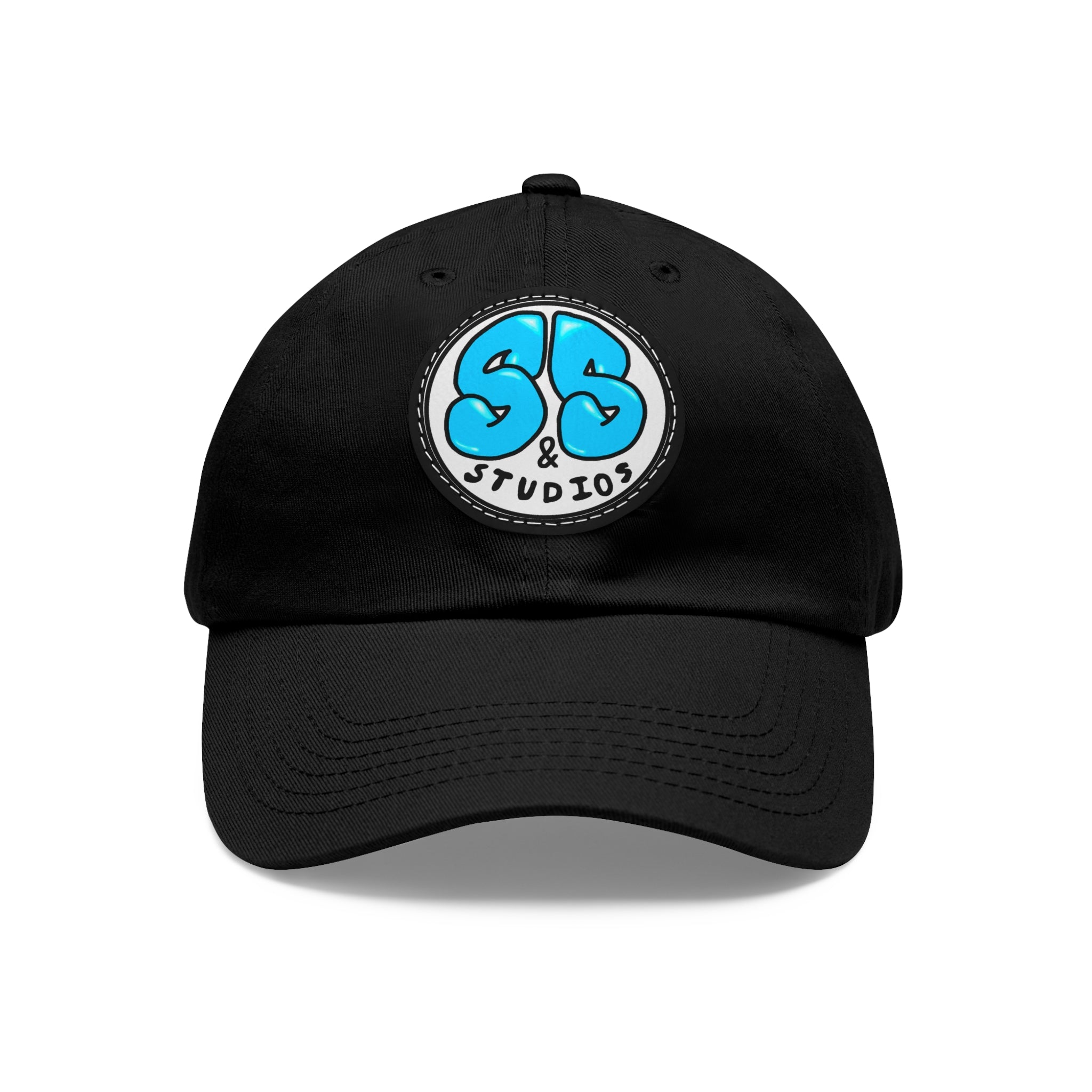 Leather Patch Logo Dad Hat