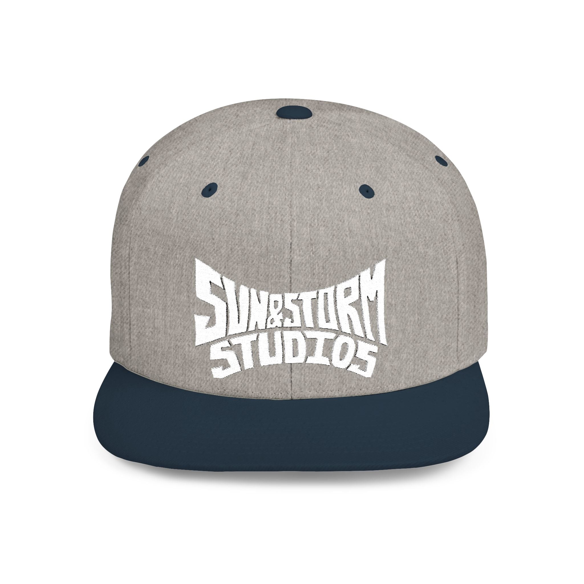 Flat Bill Snapback Alternate White