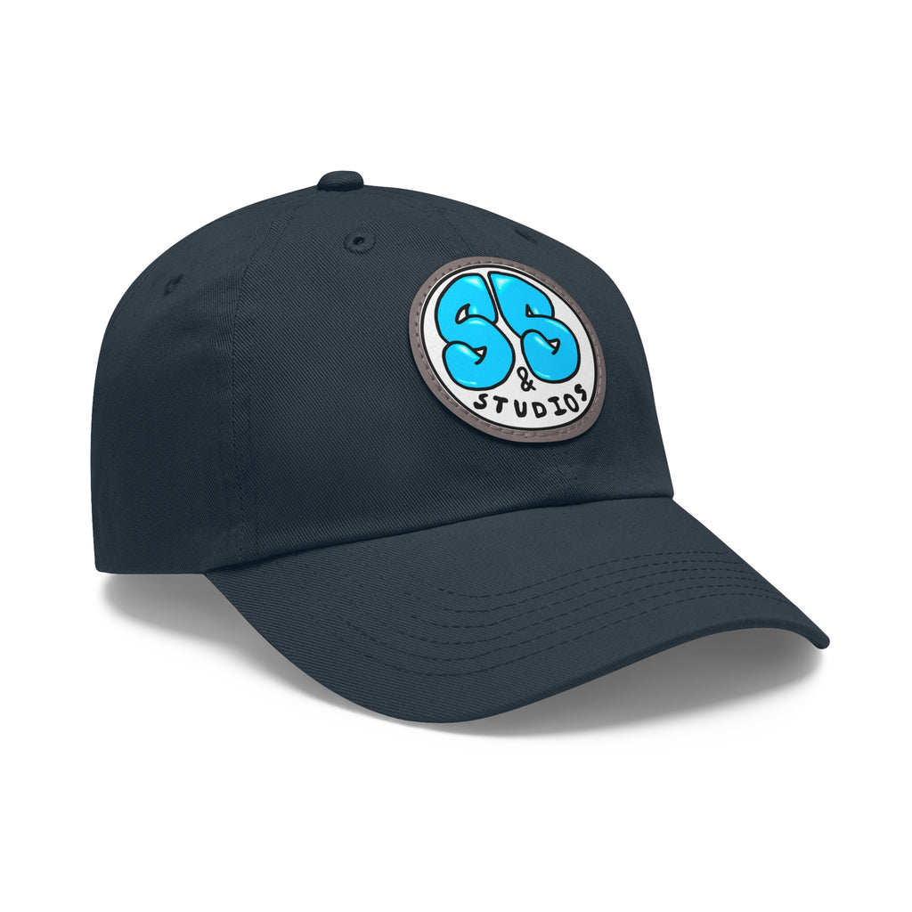 Leather Patch Logo Dad Hat