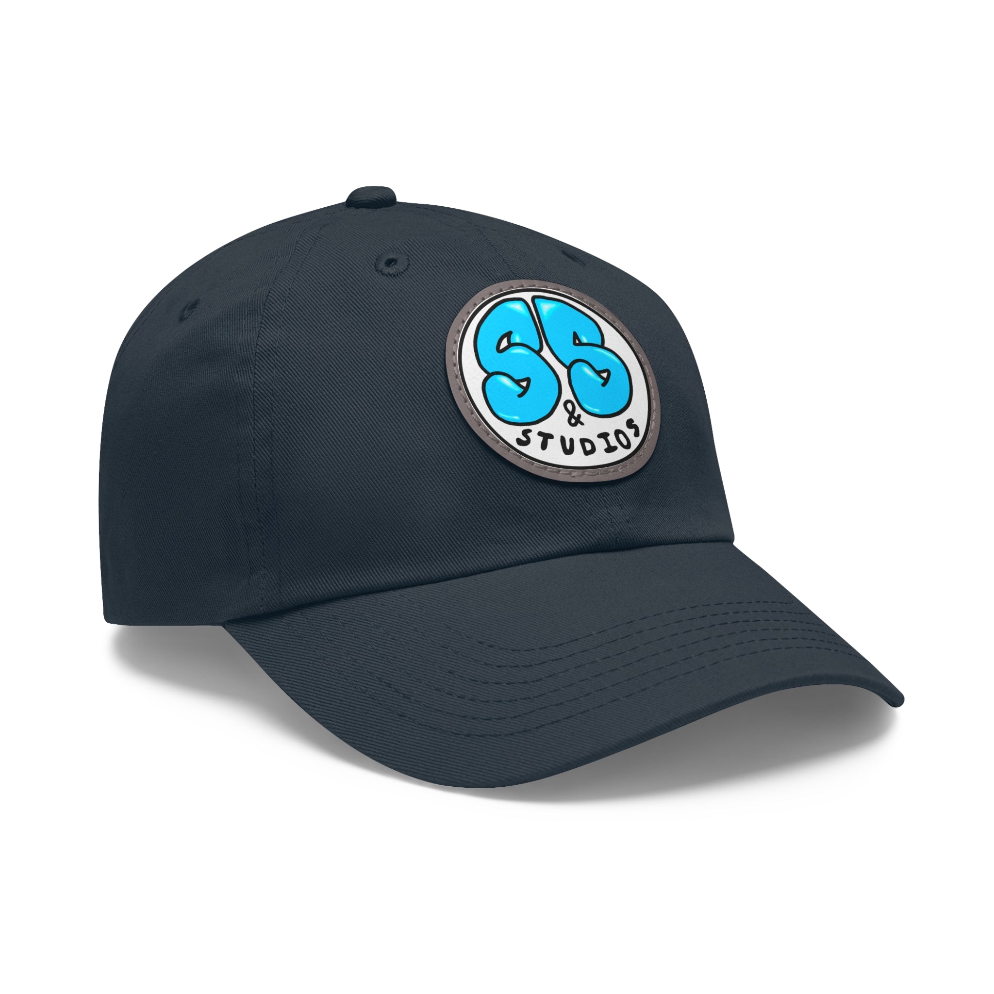Leather Patch Logo Dad Hat