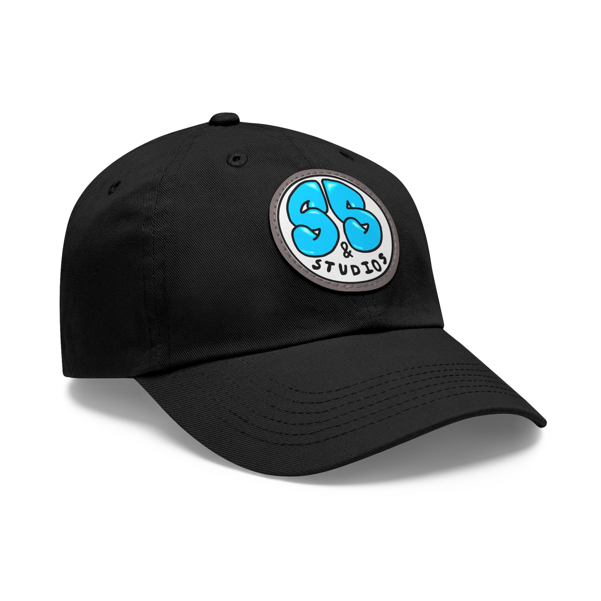 Leather Patch Logo Dad Hat
