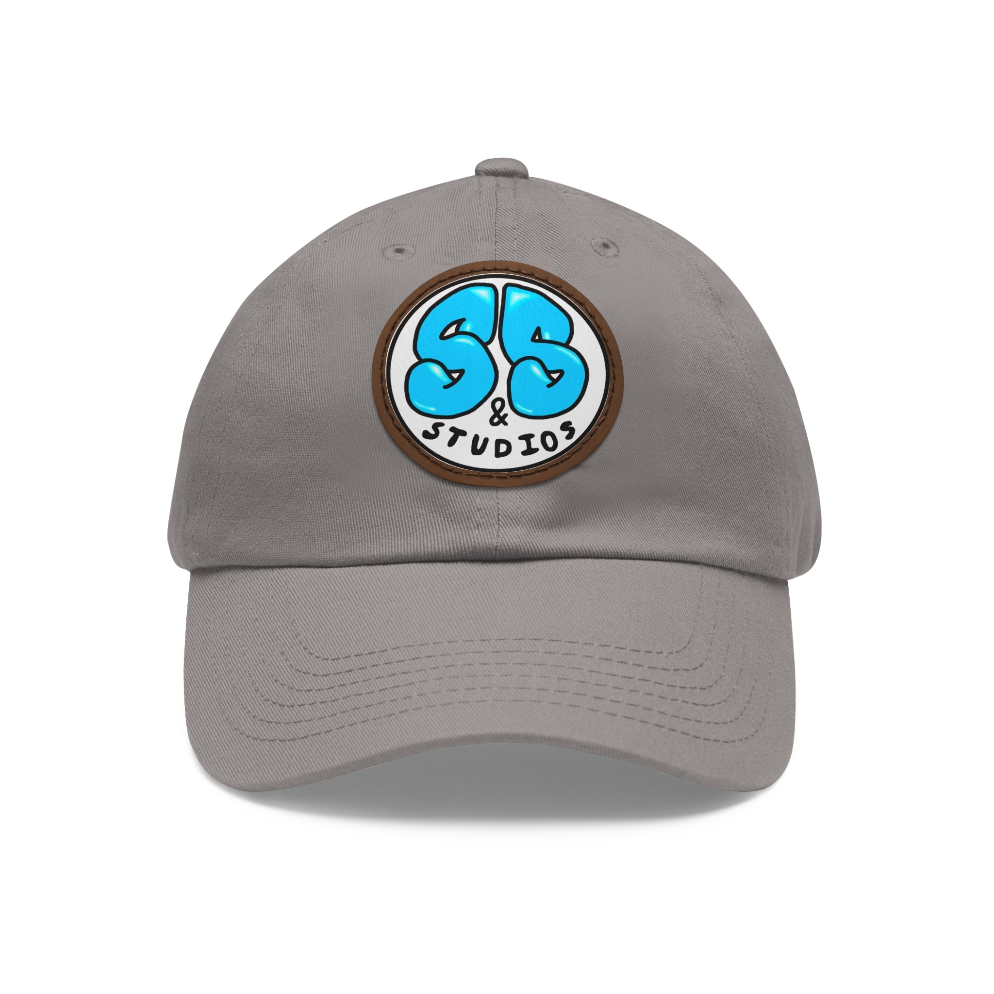 Leather Patch Logo Dad Hat