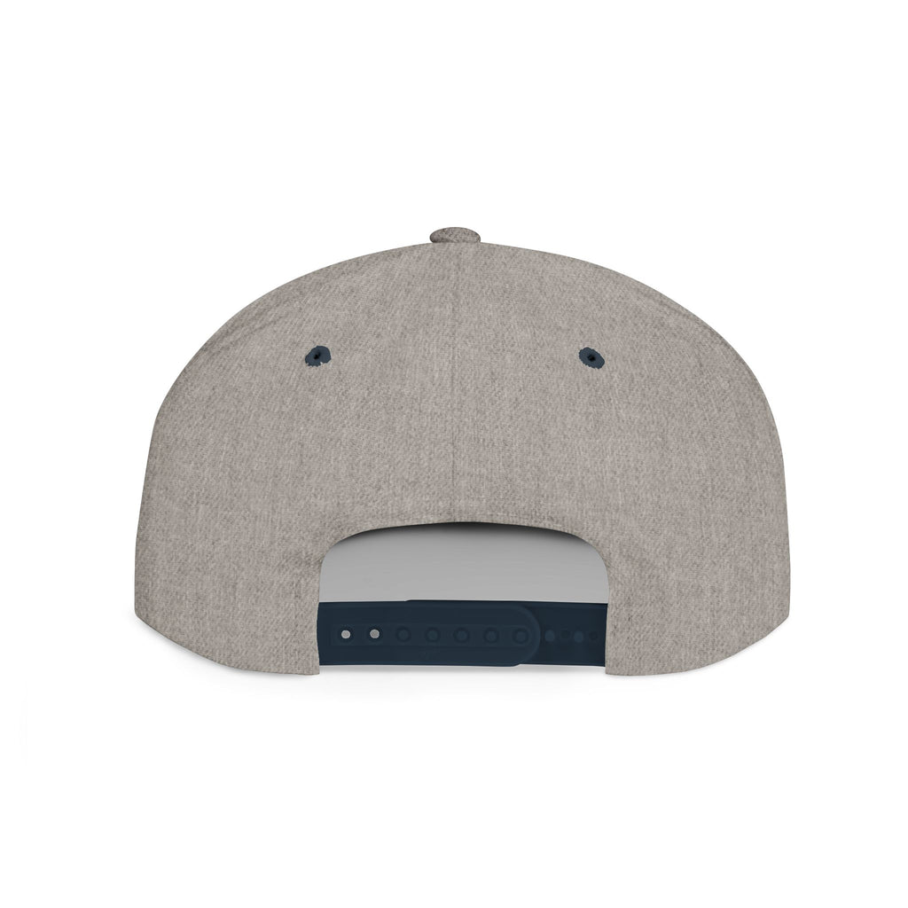 Flat Bill Snapback Alternate White