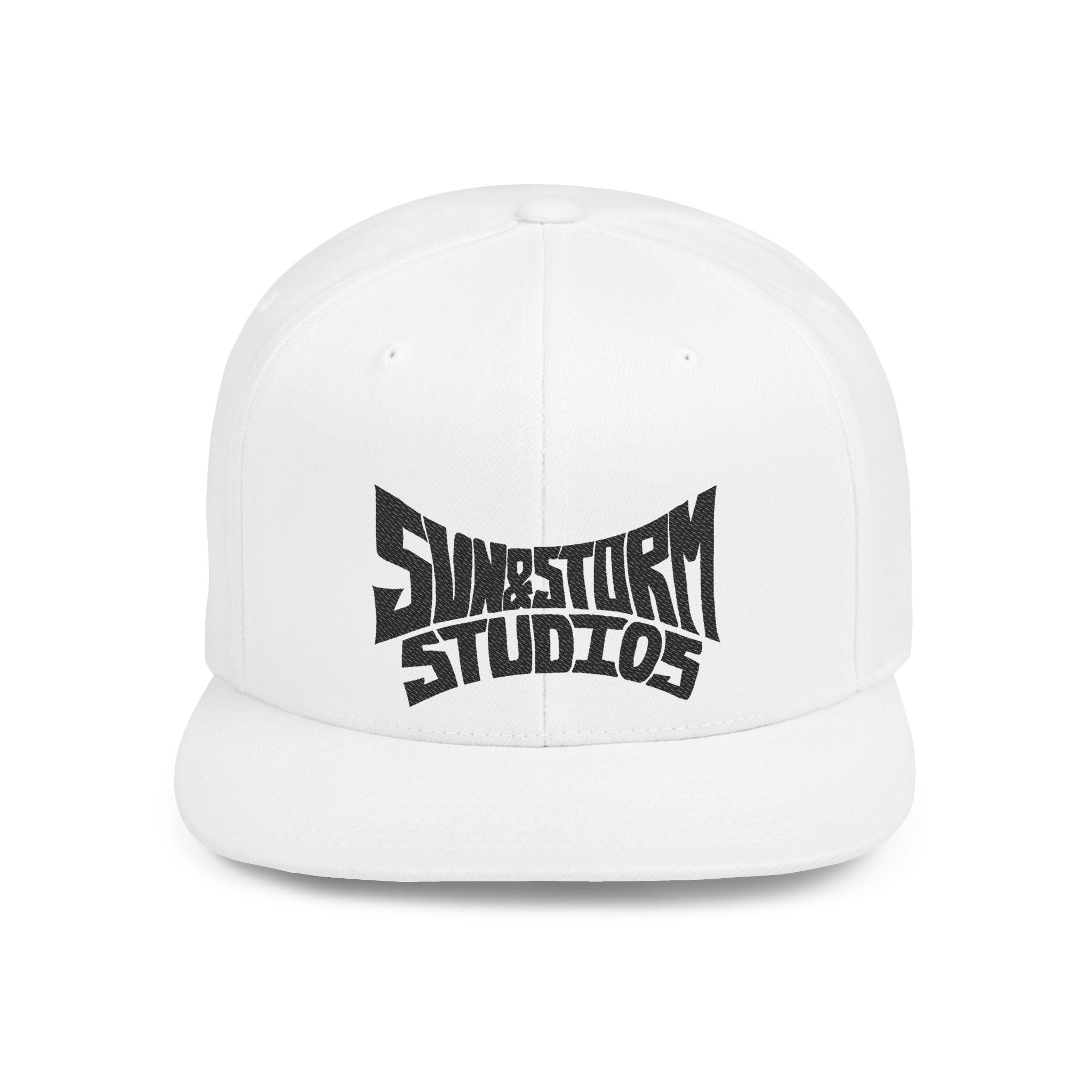 Flat Bill Snapback Alternate Black
