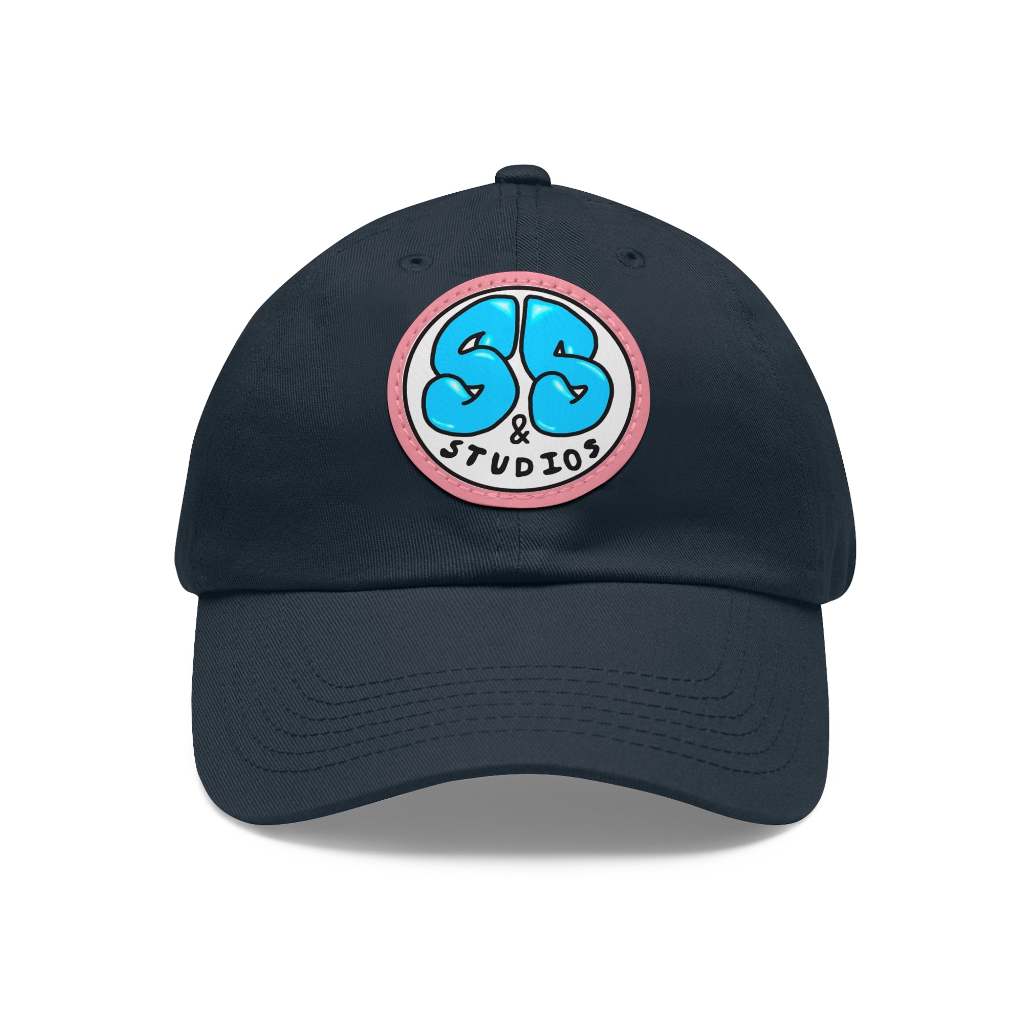 Leather Patch Logo Dad Hat