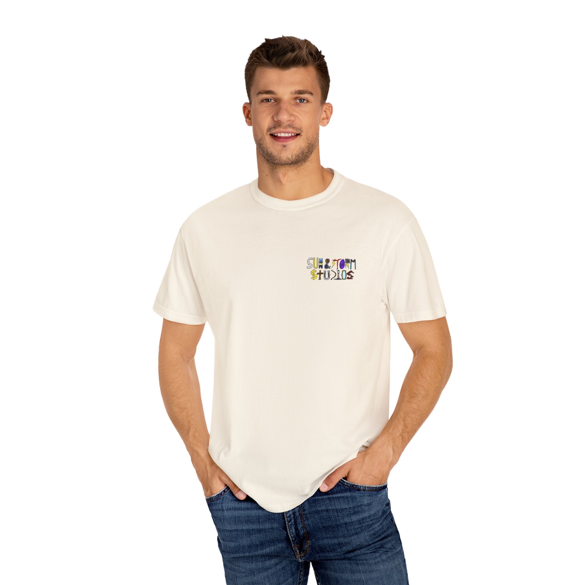 Small Logo Tee (Still Waters Graphic on Back)