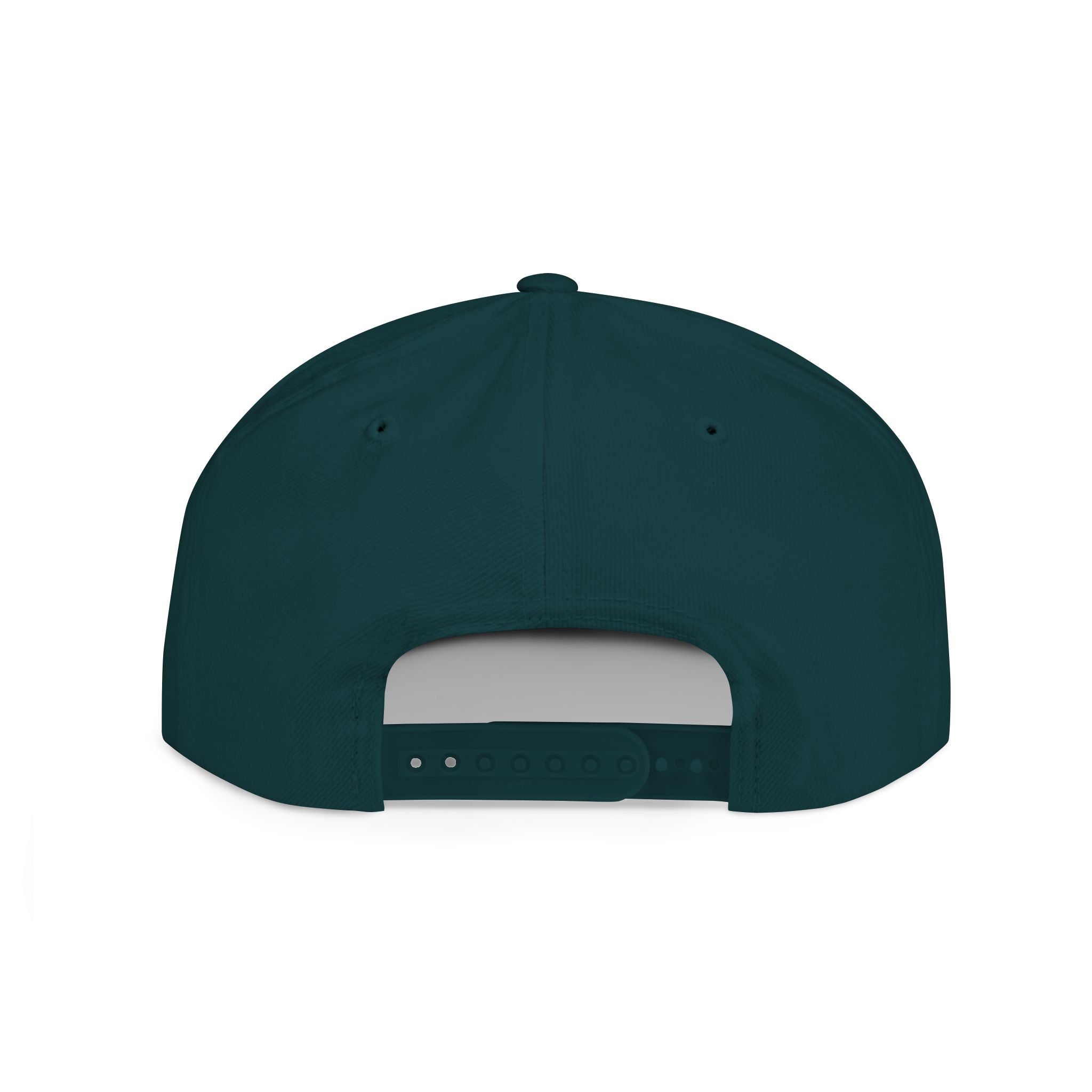 Flat Bill Snapback Alternate White