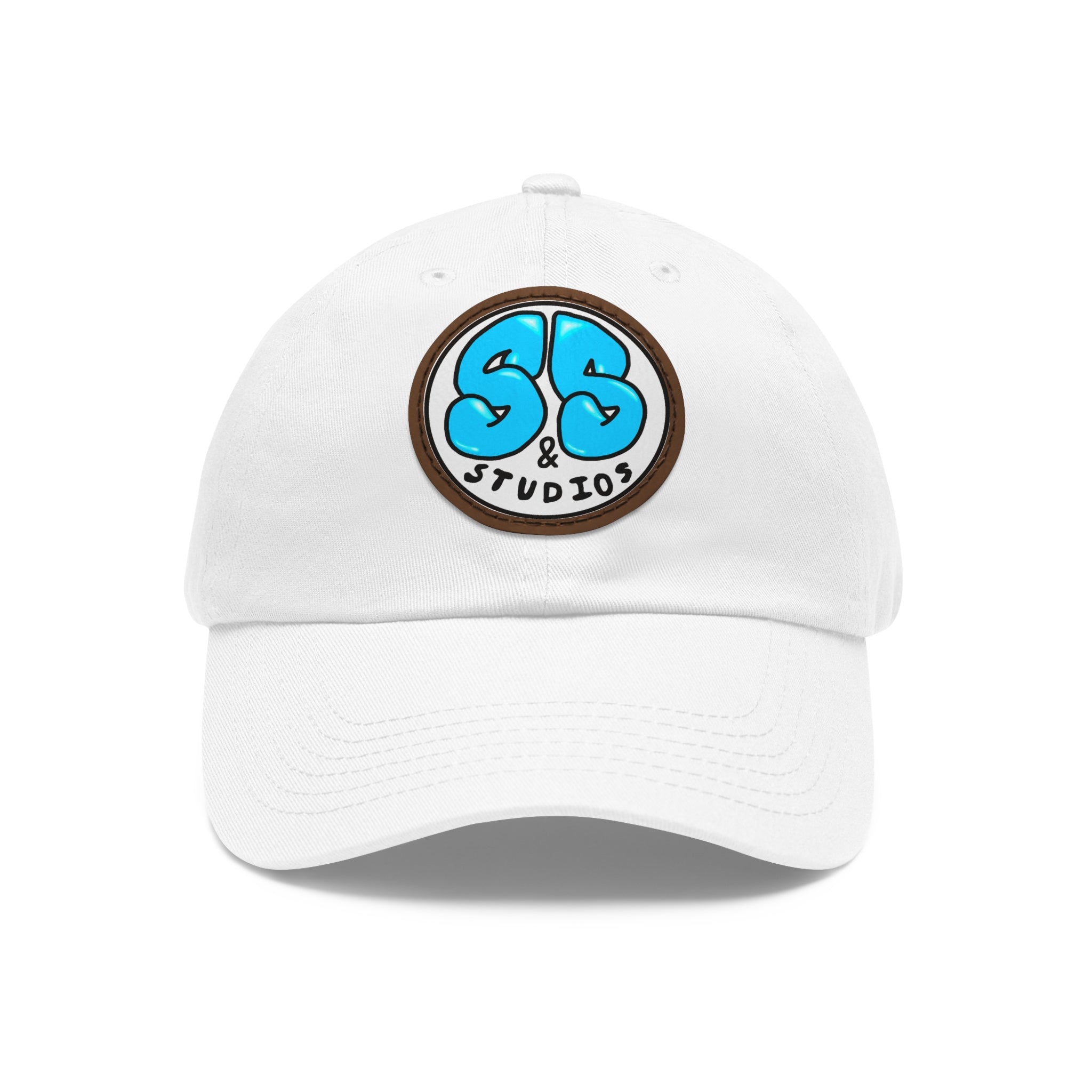 Leather Patch Logo Dad Hat