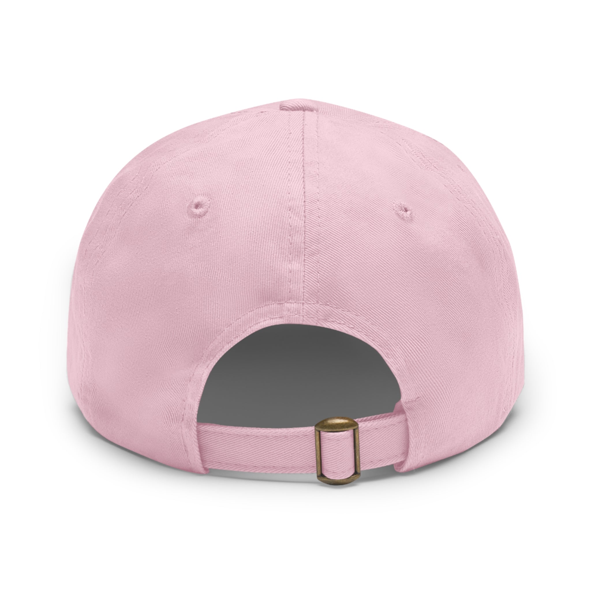 Leather Patch Logo Dad Hat