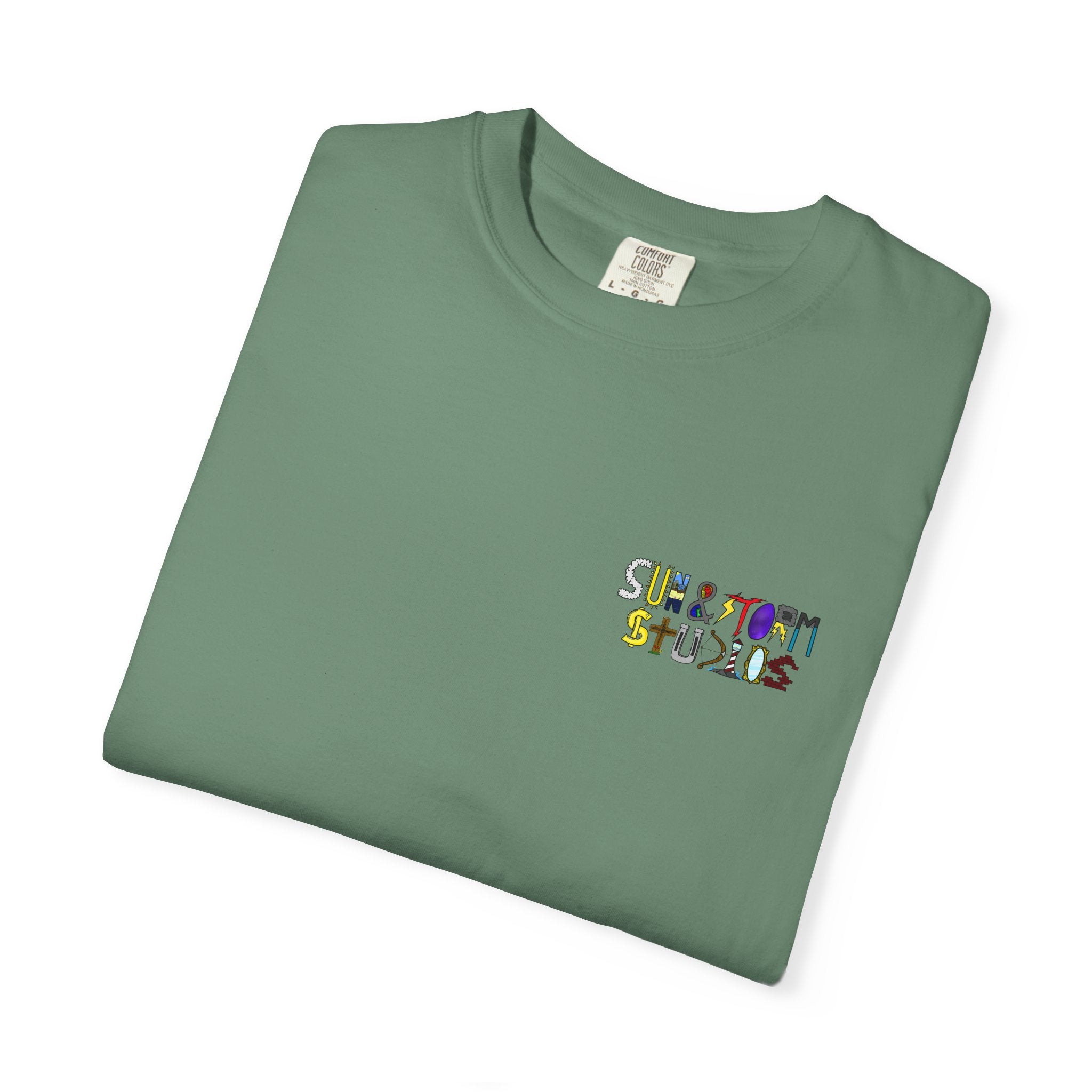 Small Logo Tee (Still Waters Graphic on Back)