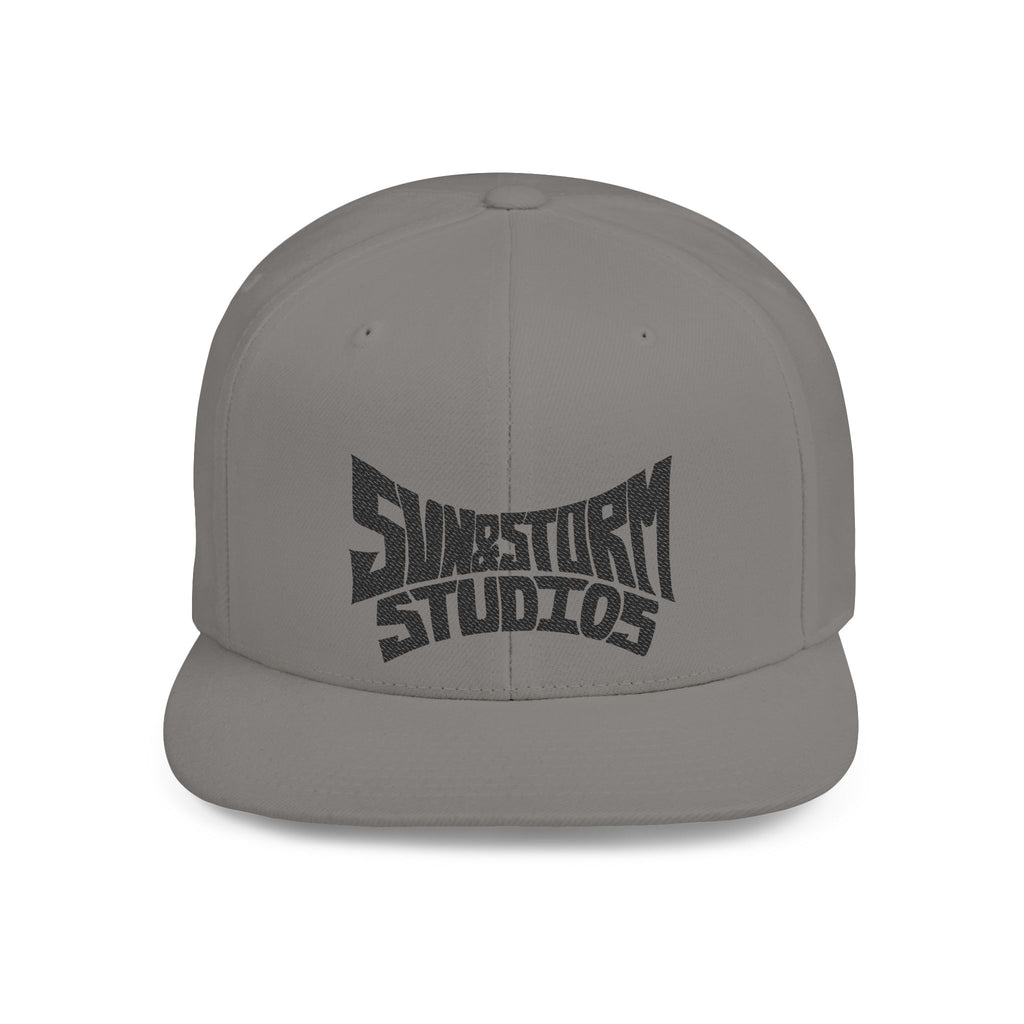 Flat Bill Snapback Alternate Black