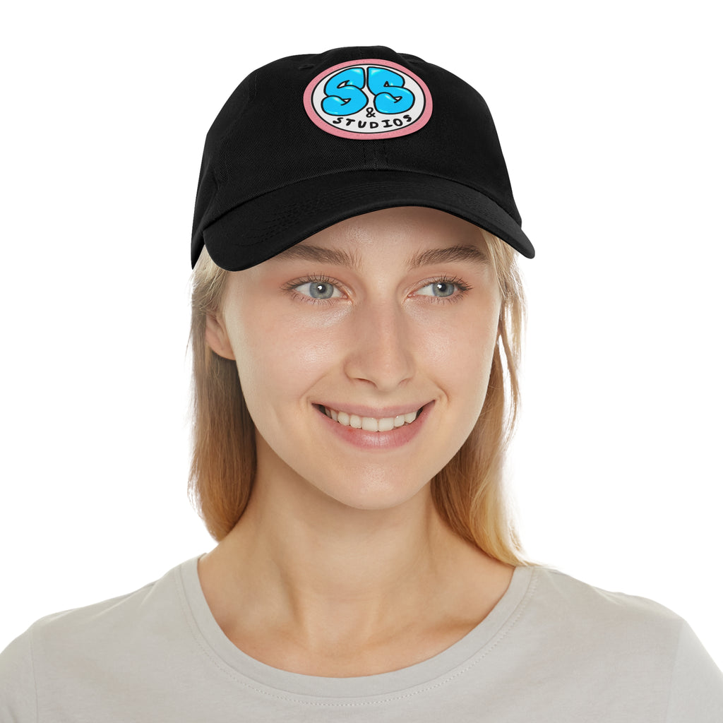 Leather Patch Logo Dad Hat