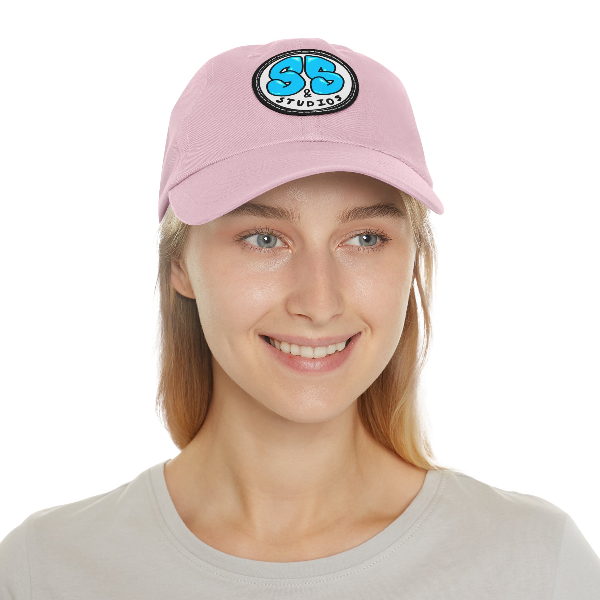 Leather Patch Logo Dad Hat