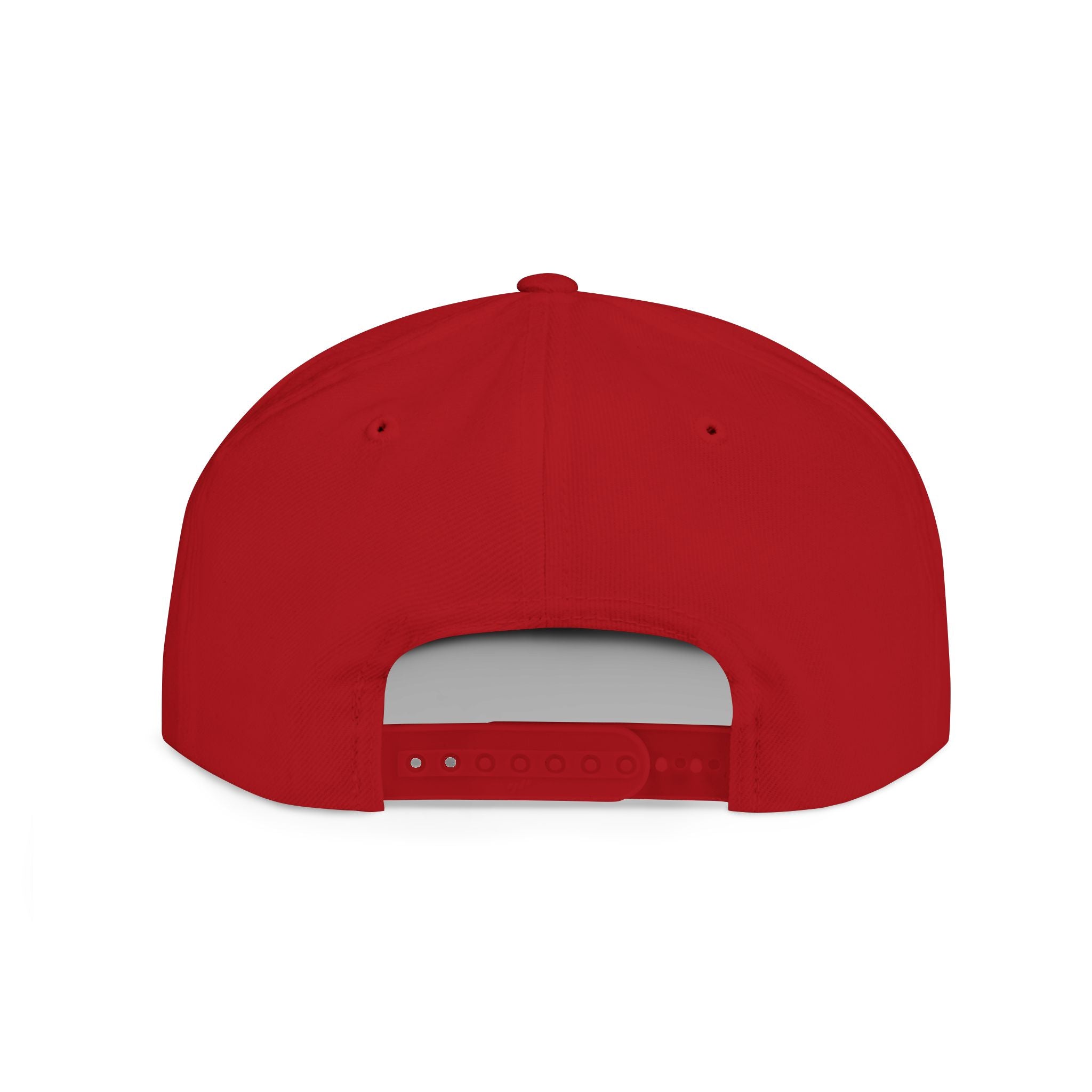 Flat Bill Snapback Alternate White