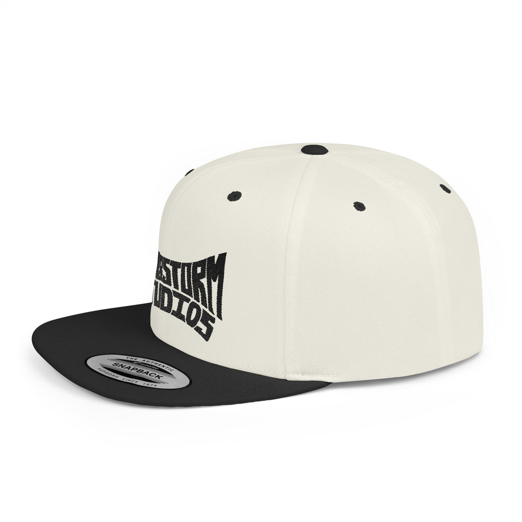 Flat Bill Snapback Alternate Black