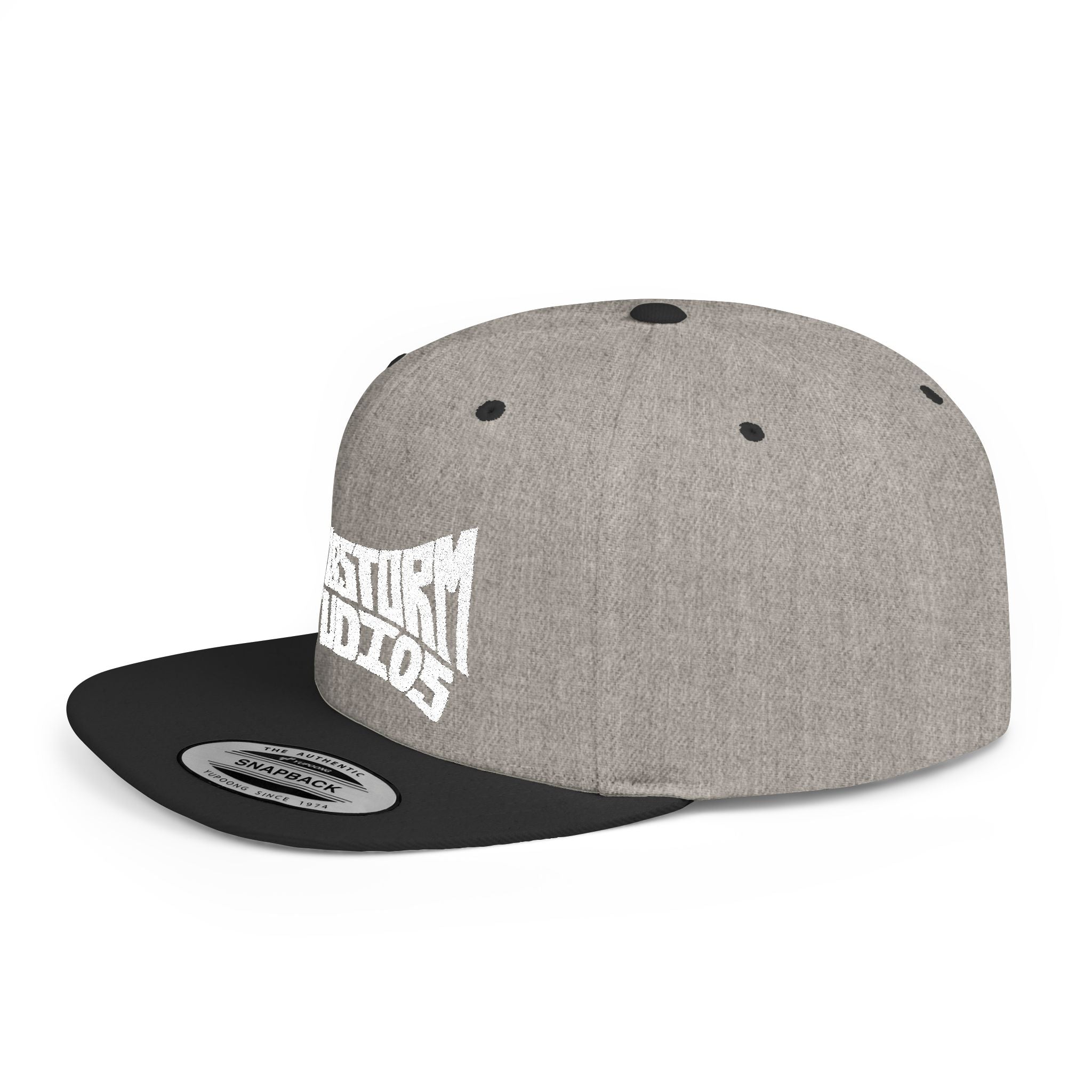 Flat Bill Snapback Alternate White