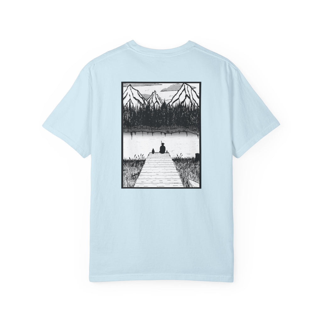 Small Logo Tee (Still Waters Graphic on Back)