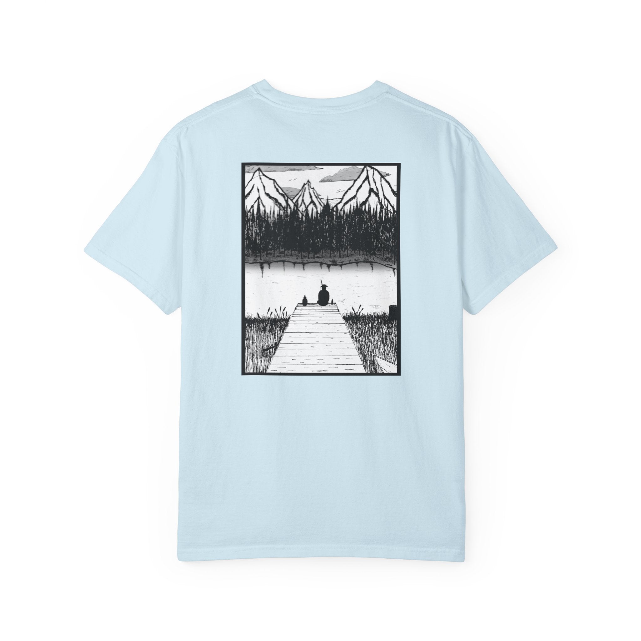Small Logo Tee (Still Waters Graphic on Back)