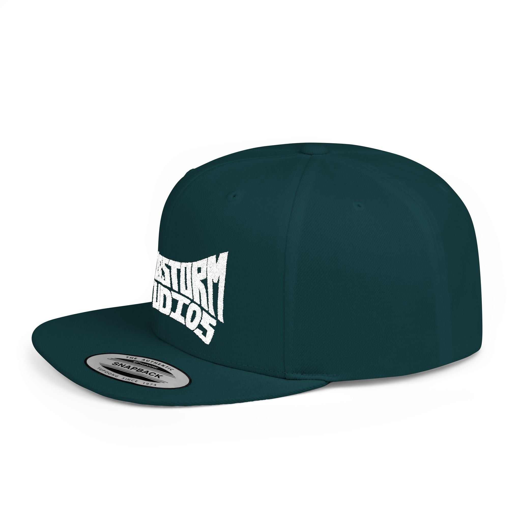 Flat Bill Snapback Alternate White