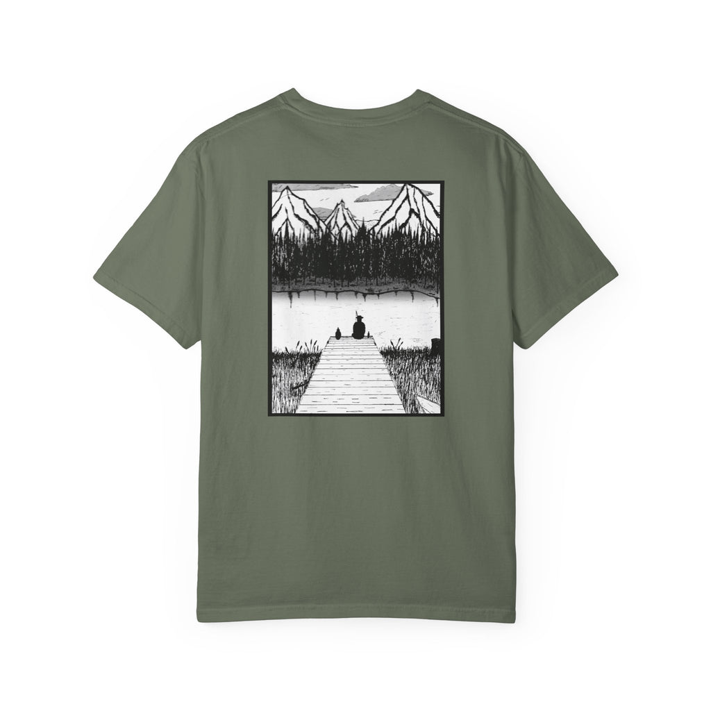 Small Logo Tee (Still Waters Graphic on Back)