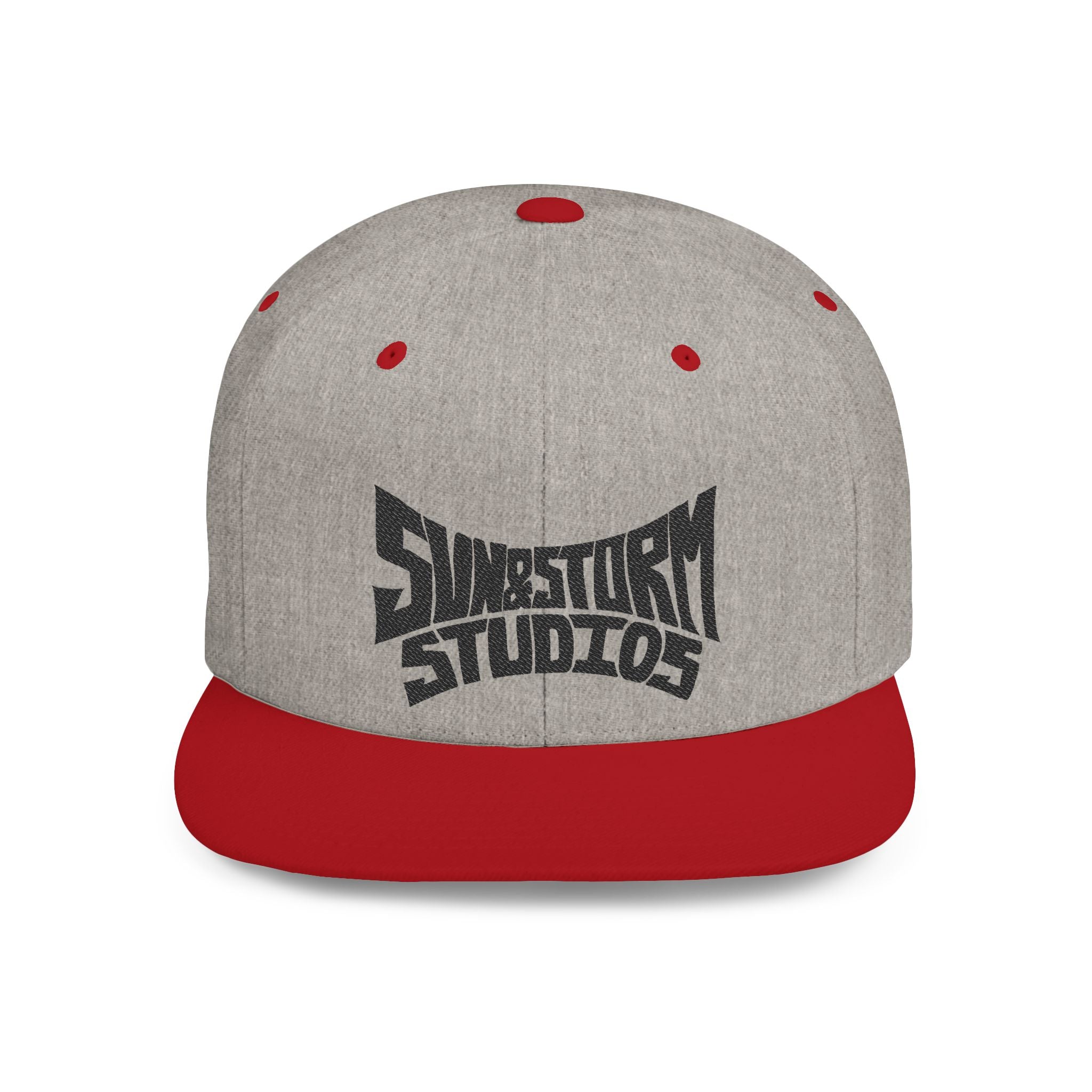 Flat Bill Snapback Alternate Black