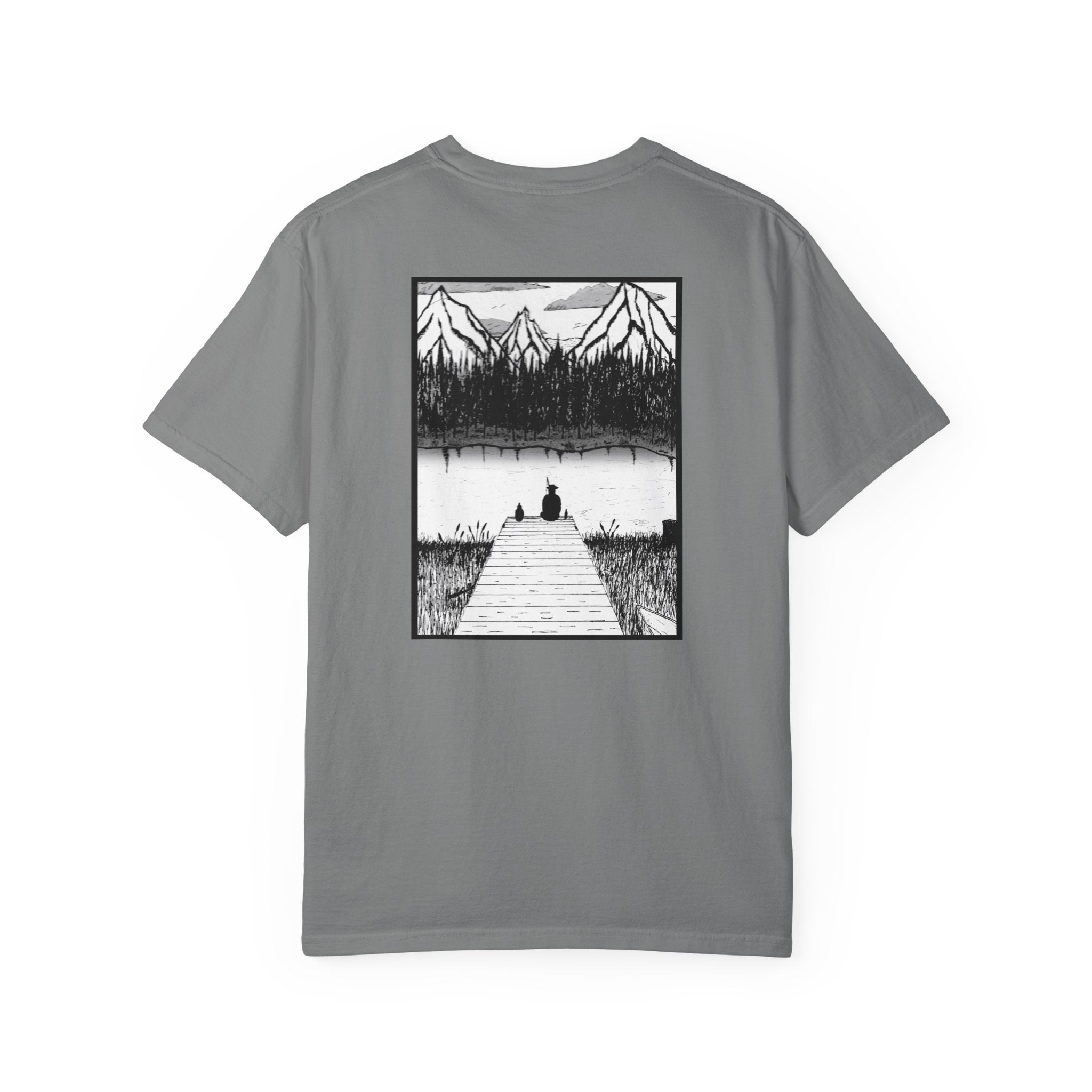 Small Logo Tee (Still Waters Graphic on Back)