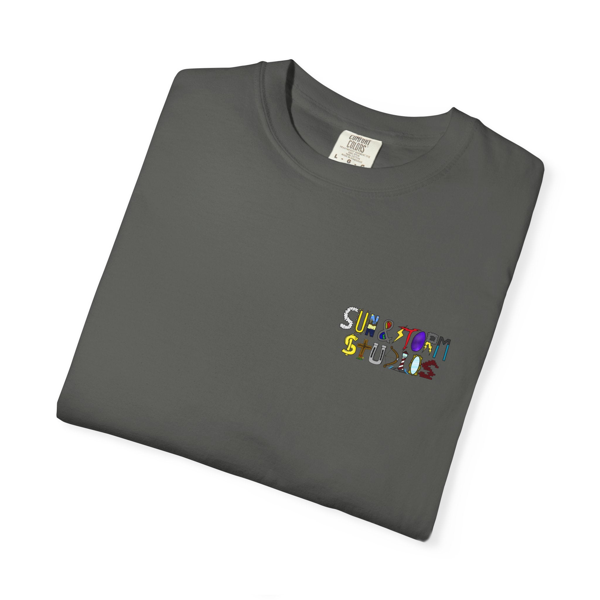 Small Logo Tee (Still Waters Graphic on Back)