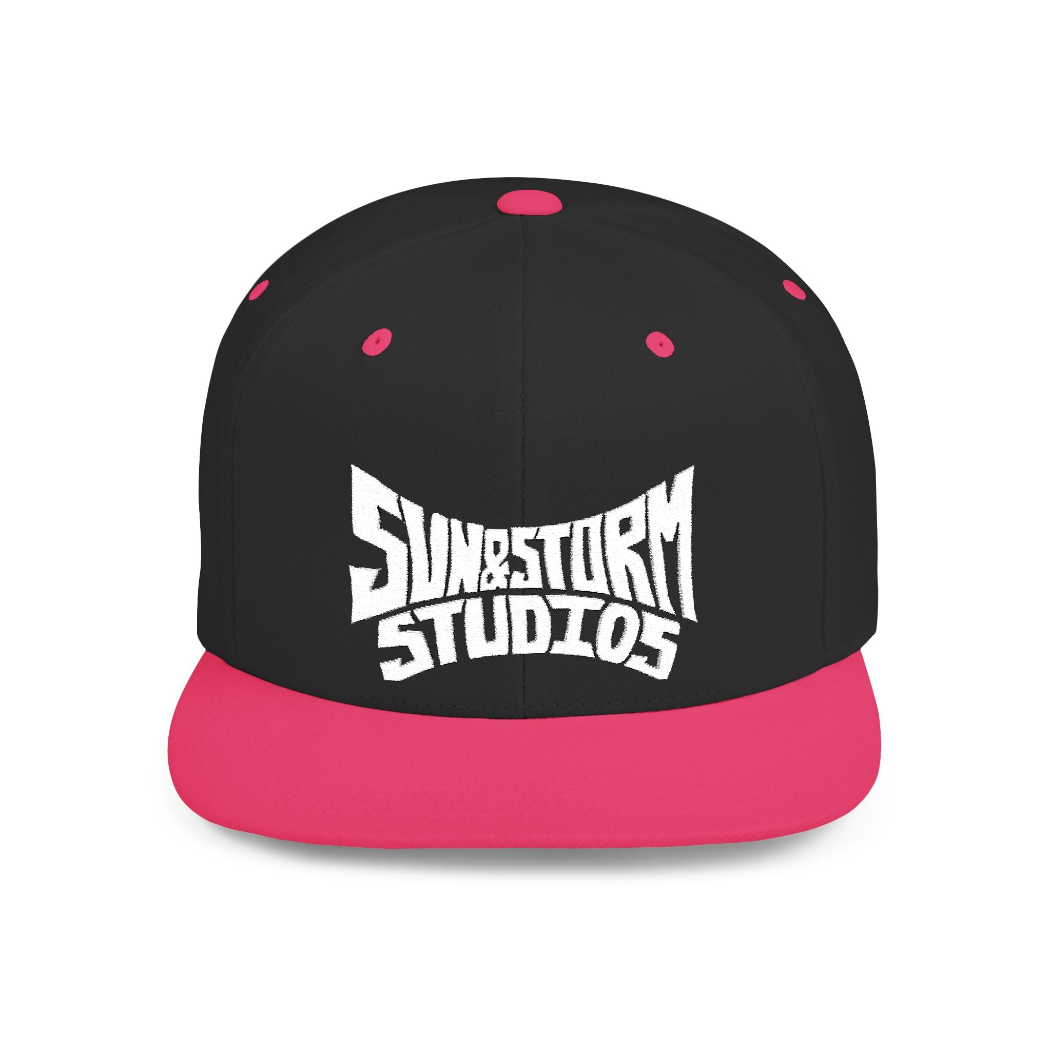 Flat Bill Snapback Alternate White