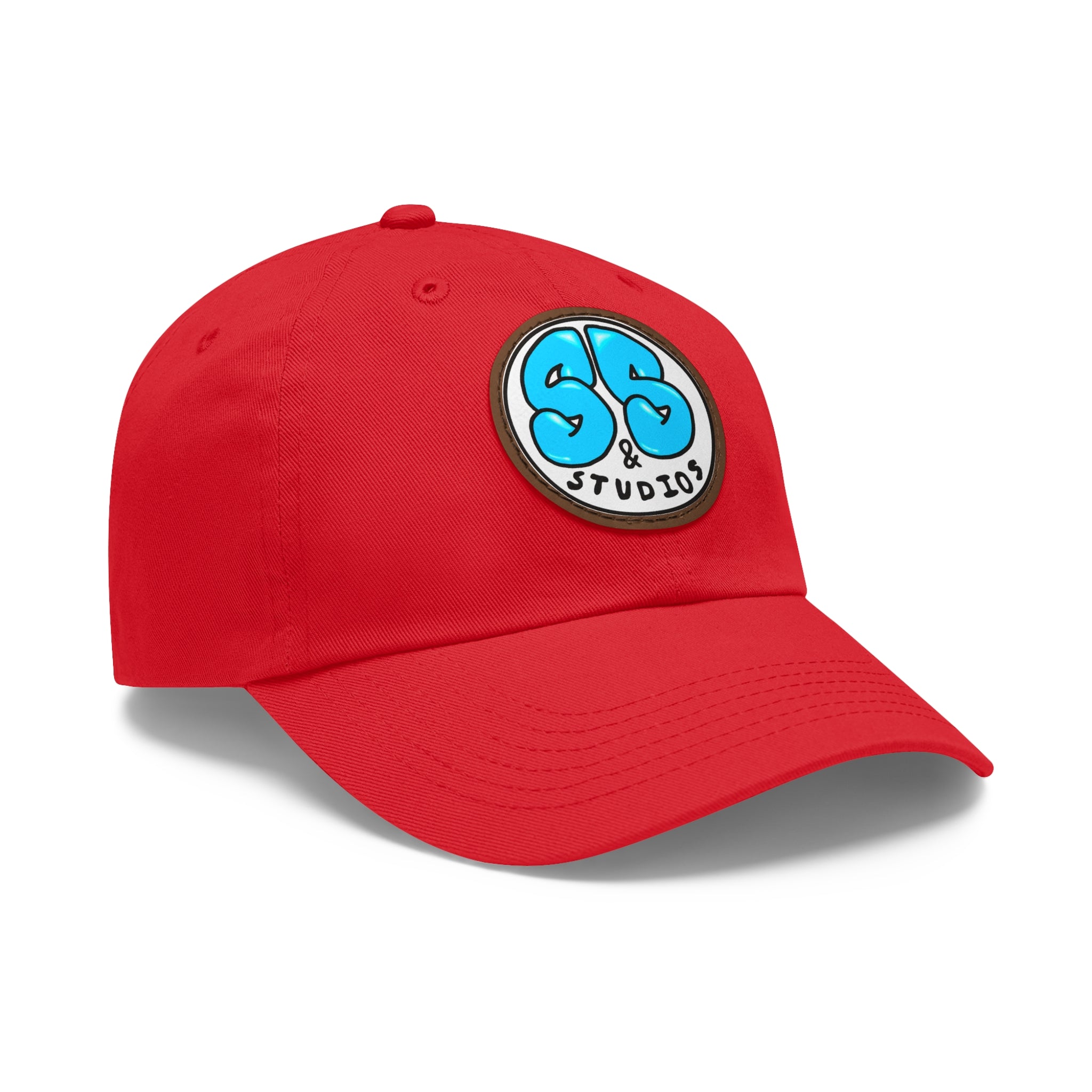 Leather Patch Logo Dad Hat
