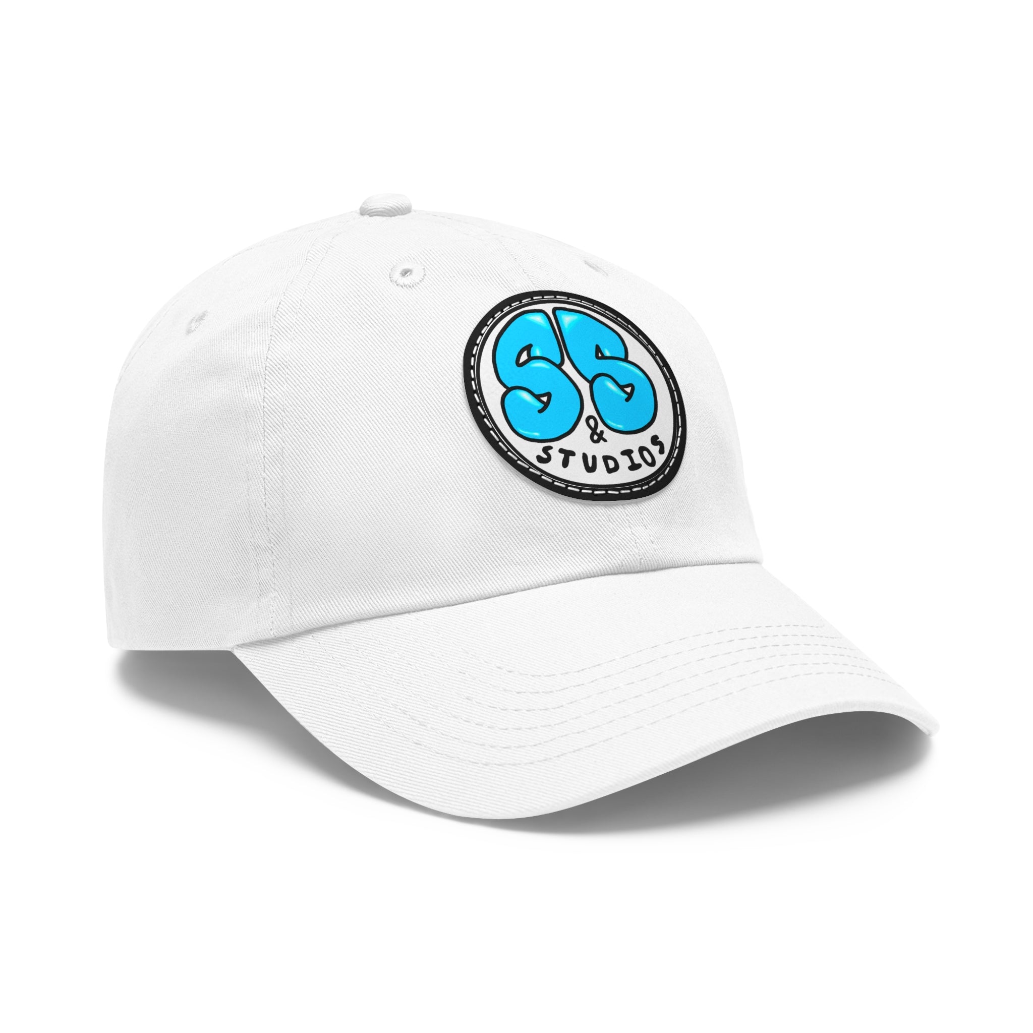 Leather Patch Logo Dad Hat