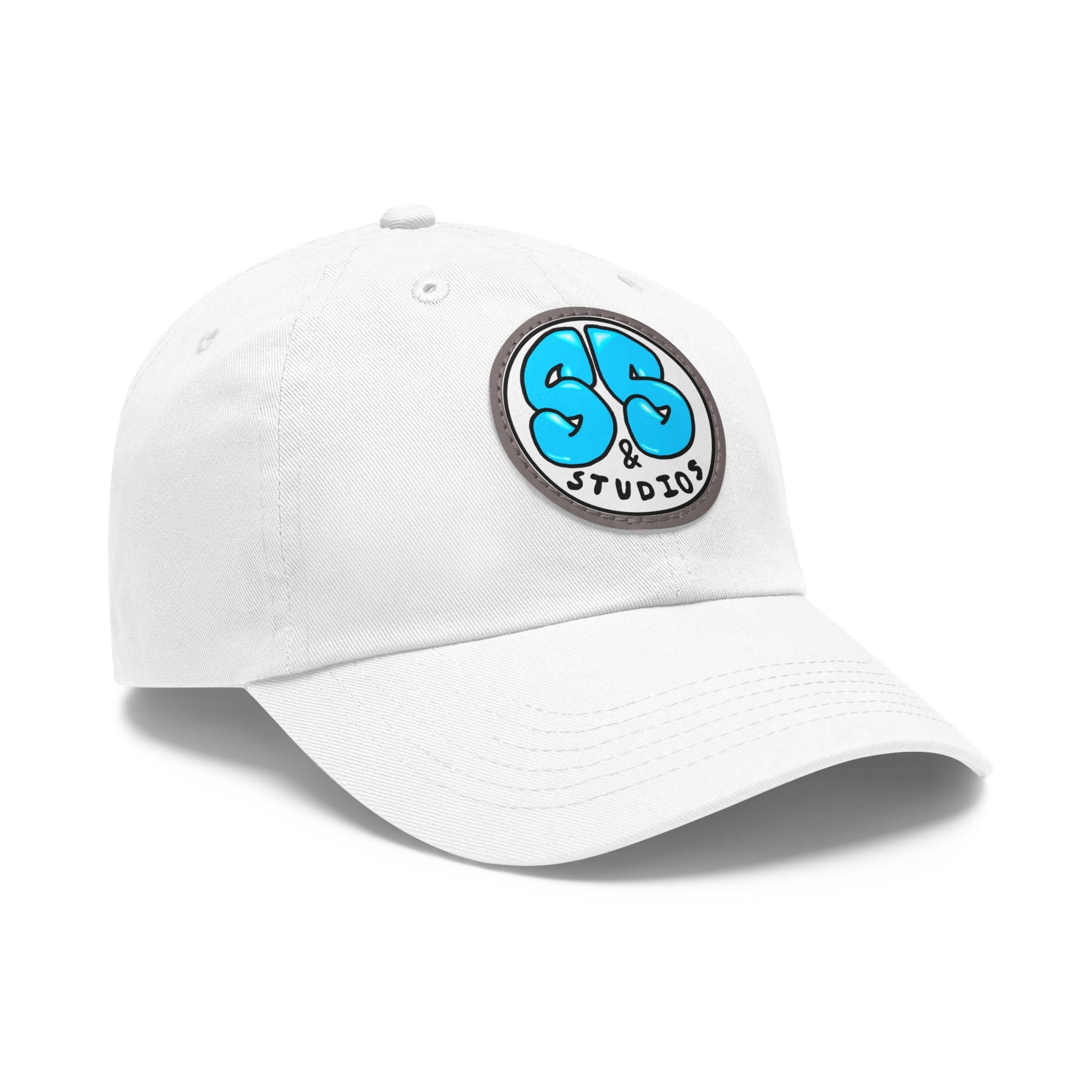 Leather Patch Logo Dad Hat