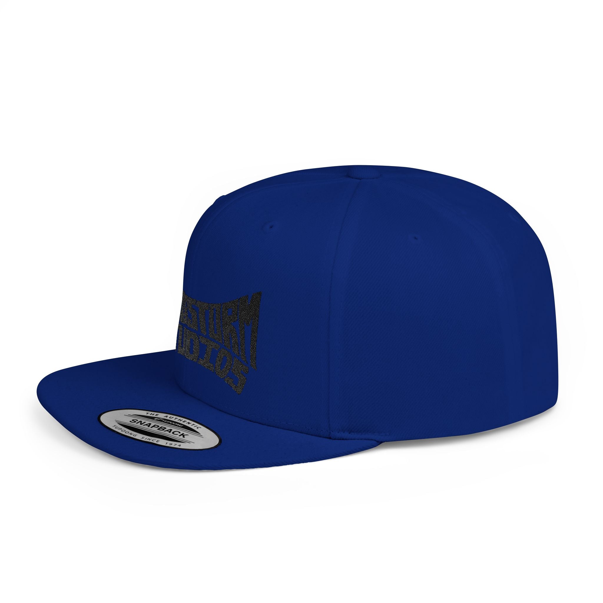Flat Bill Snapback Alternate Black