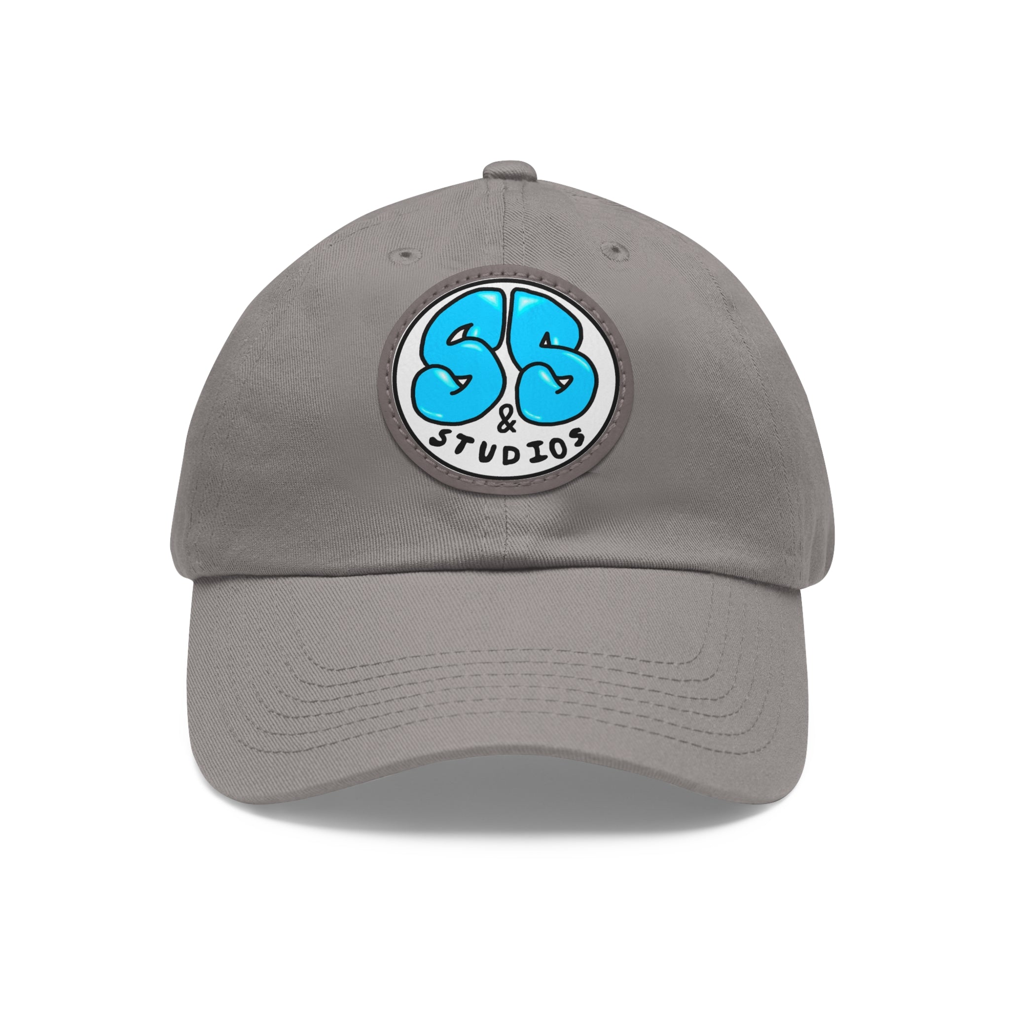Leather Patch Logo Dad Hat