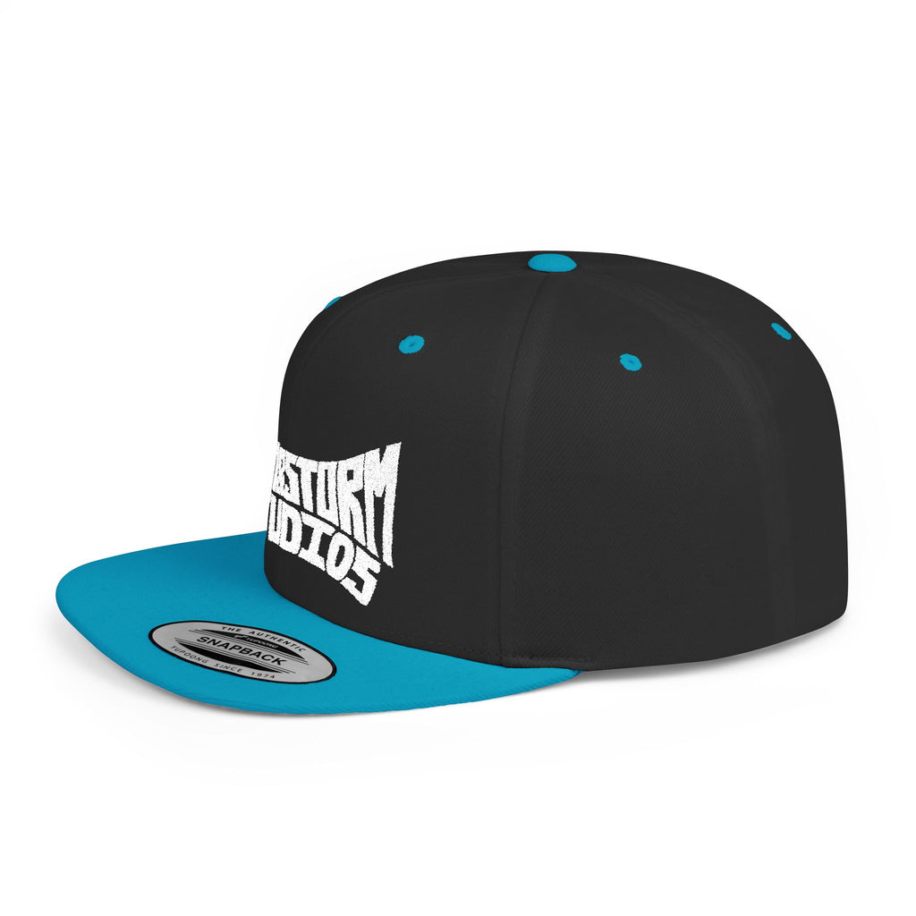 Flat Bill Snapback Alternate White