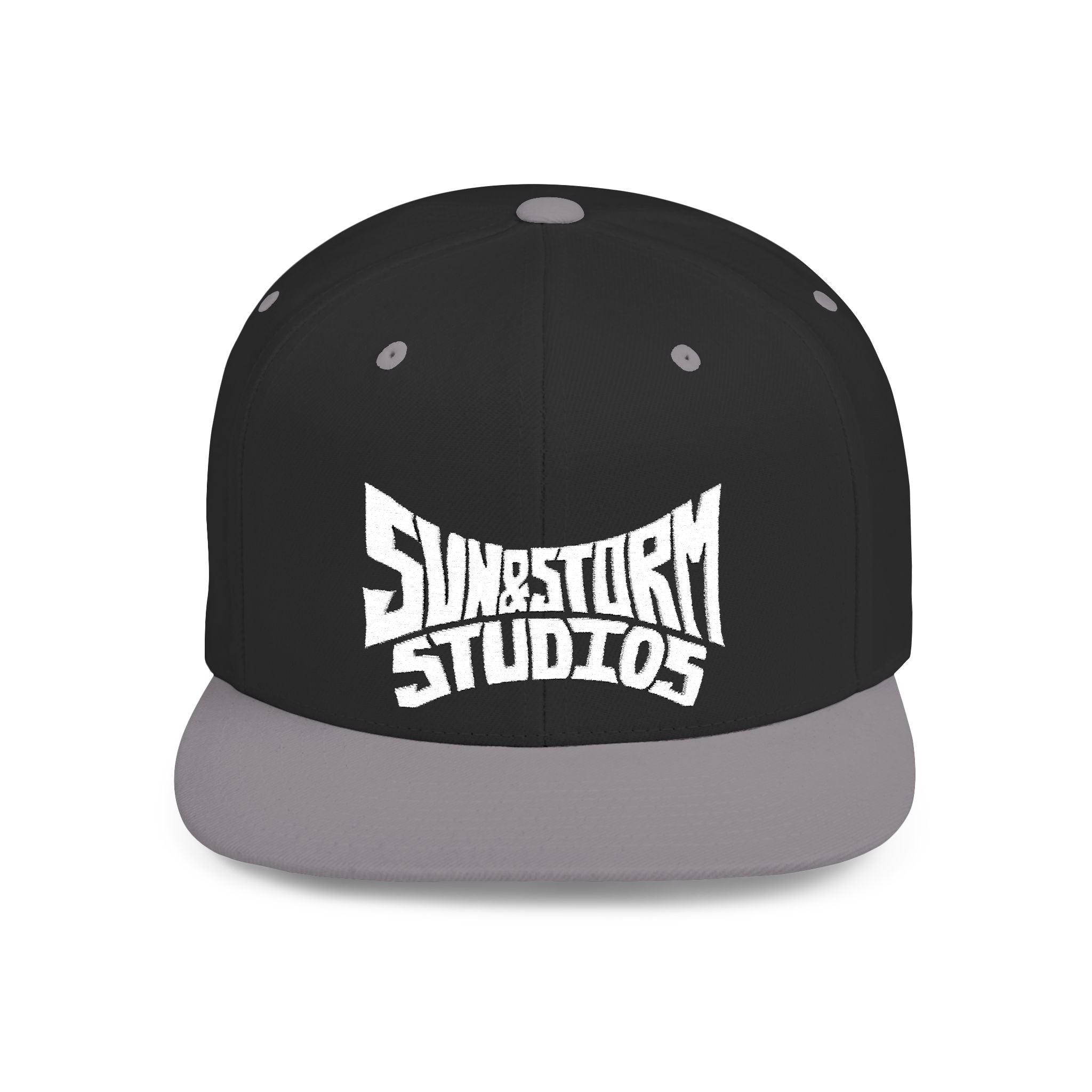 Flat Bill Snapback Alternate White