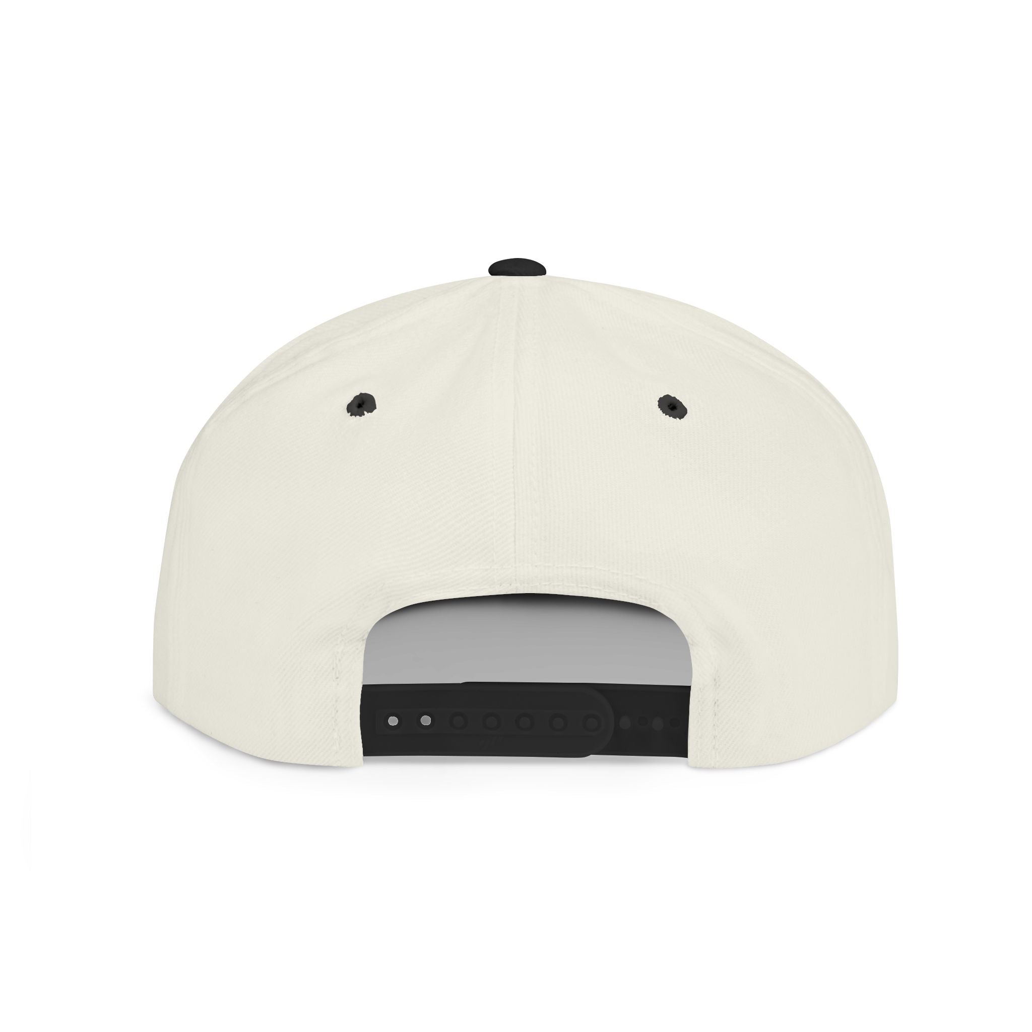 Flat Bill Snapback Alternate Black