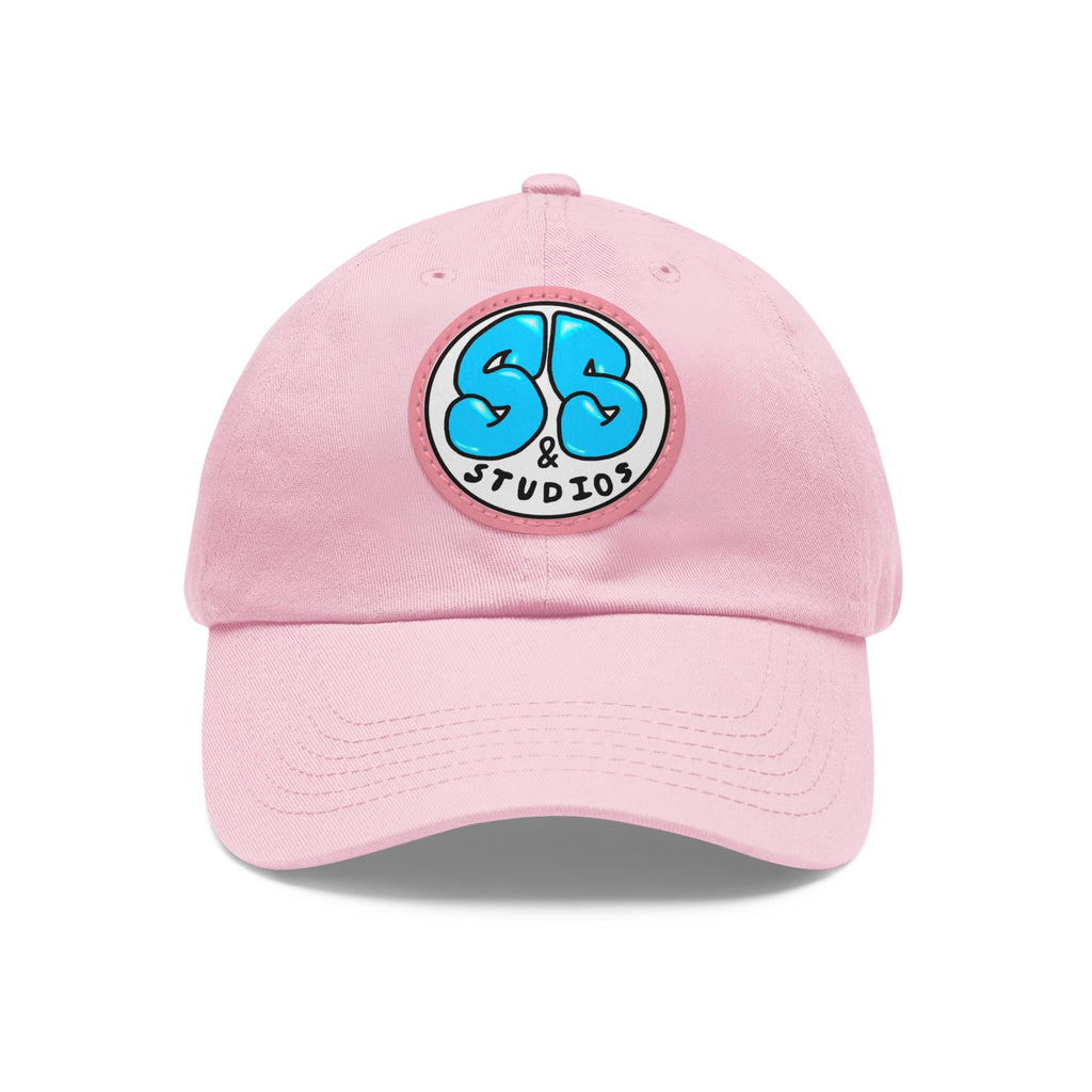 Leather Patch Logo Dad Hat