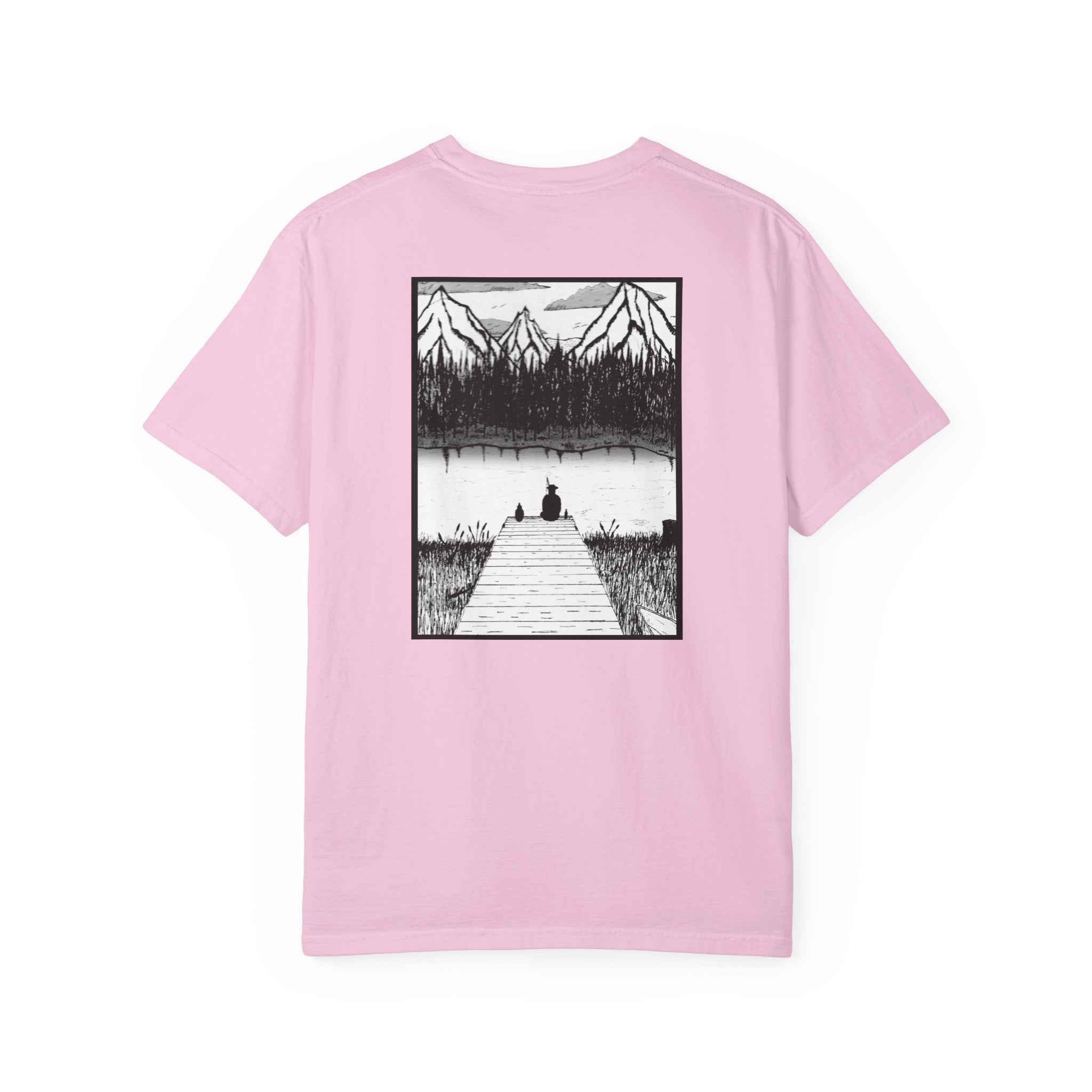 Small Logo Tee (Still Waters Graphic on Back)