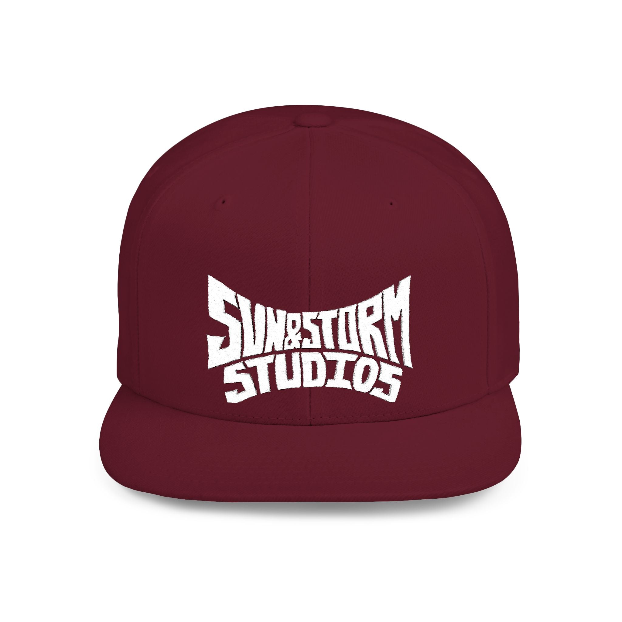 Flat Bill Snapback Alternate White