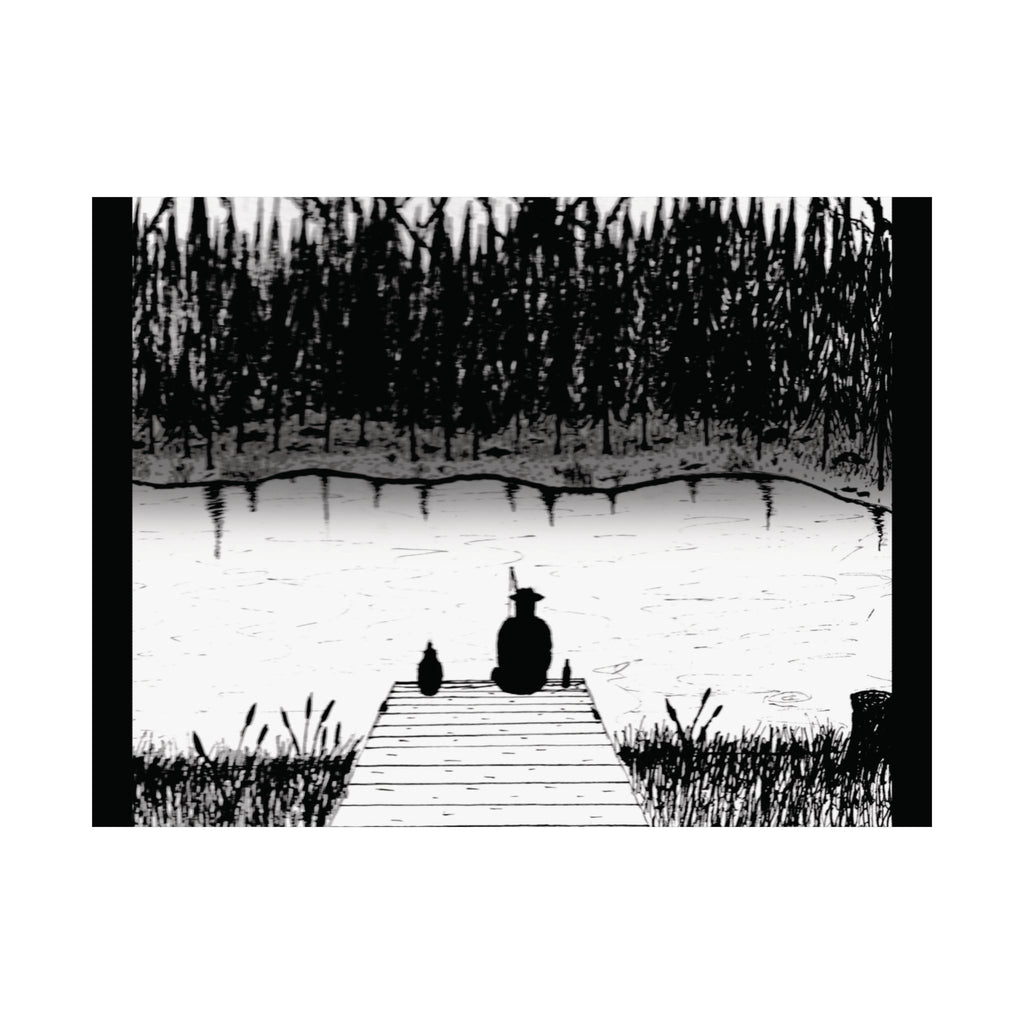 Still Waters Satin Poster