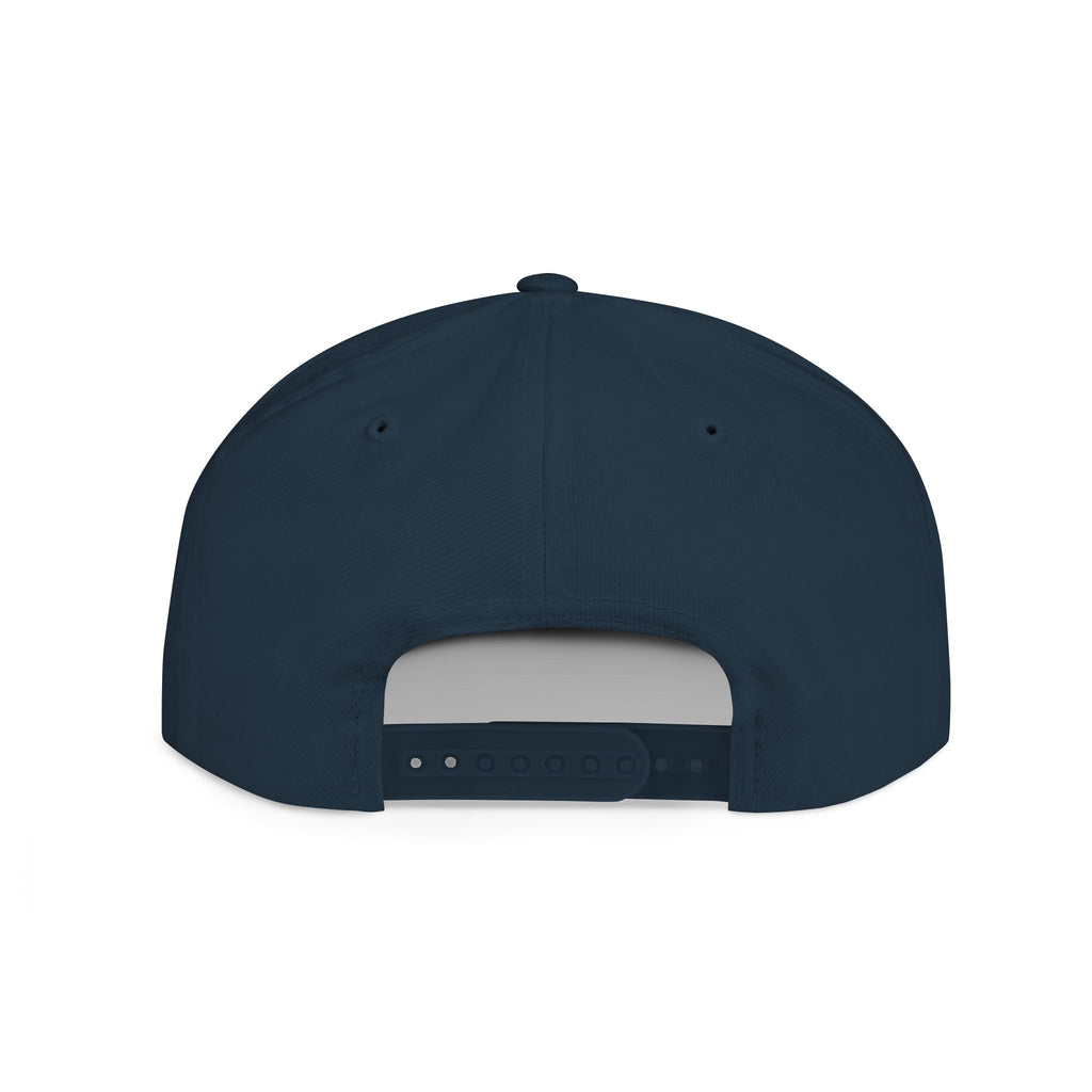 Flat Bill Snapback Alternate White