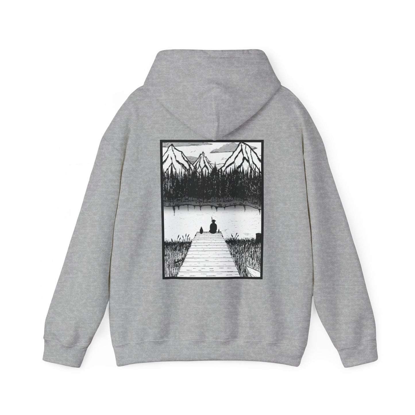 Sun & Storm : Classic Still Water Blend Hooded Sweatshirt