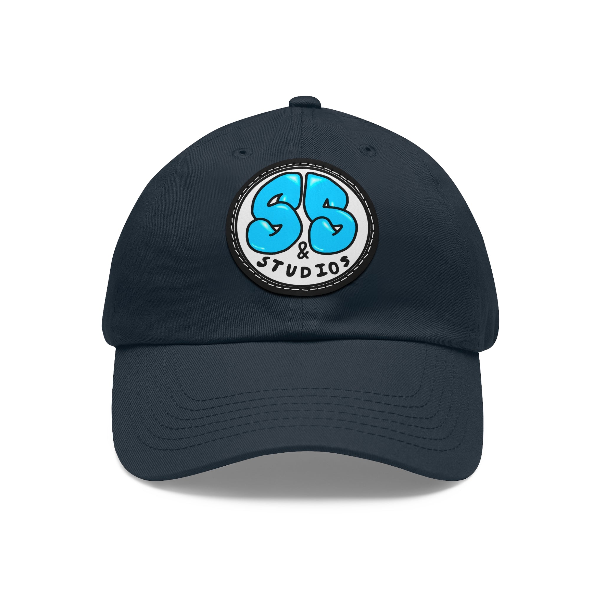 Leather Patch Logo Dad Hat